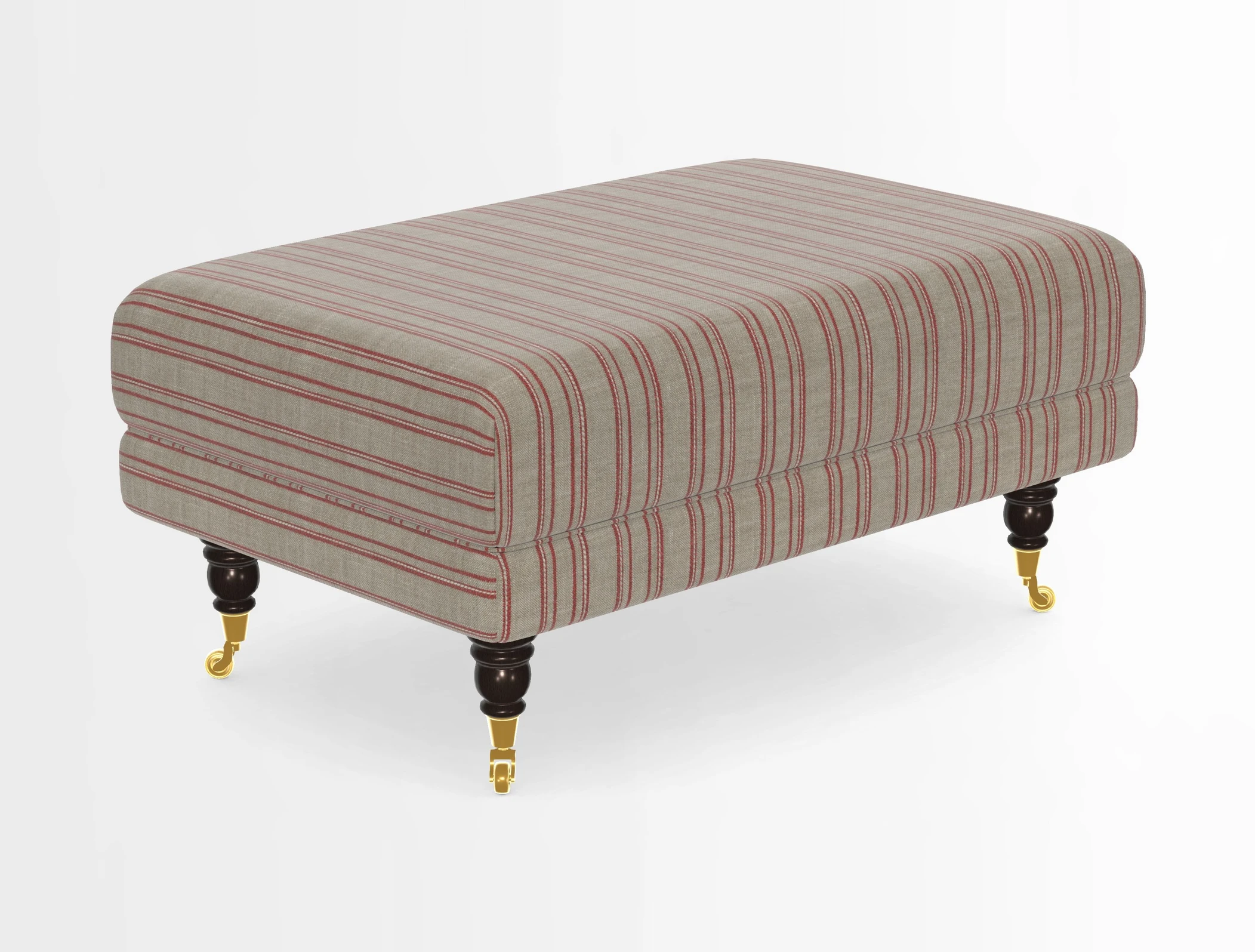 Alwinton Footstool in Osborne & Little Palazzo Pellestrina