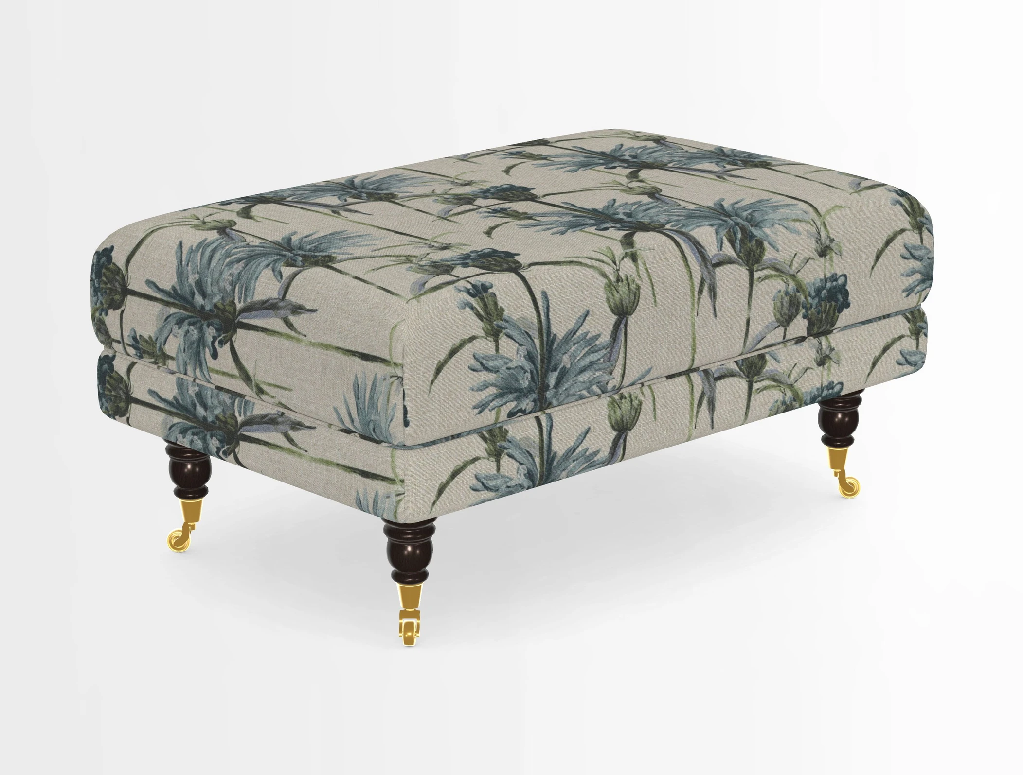 Alwinton Footstool in Osborne & Little Palazzo Pellestrina