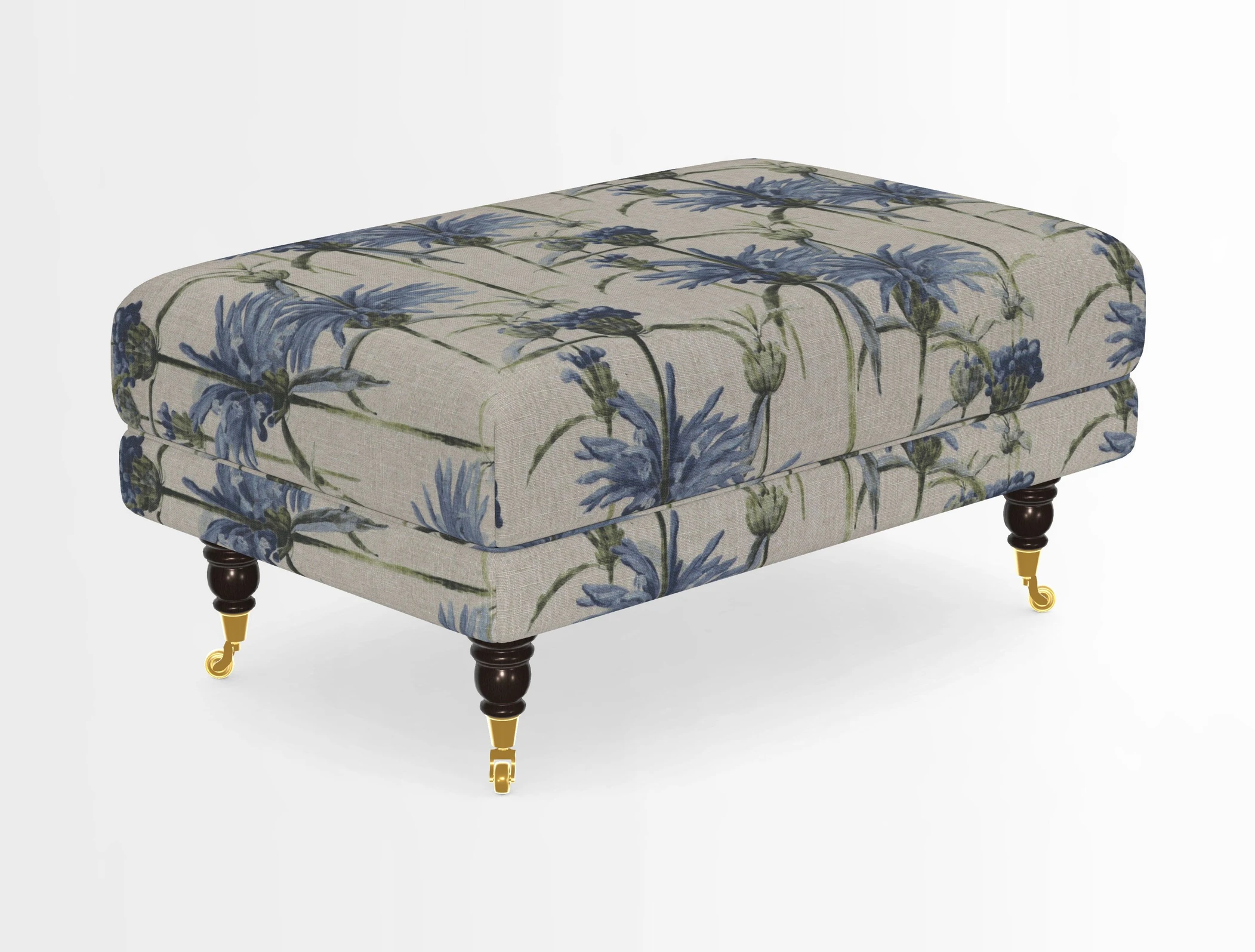 Alwinton Footstool in Osborne & Little Palazzo Pellestrina