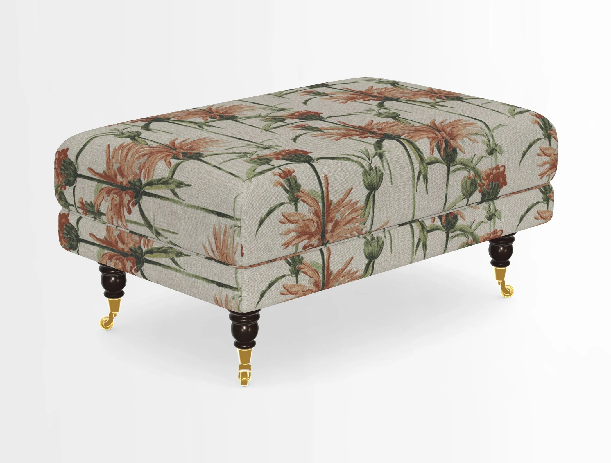 Alwinton Footstool in Osborne & Little Palazzo Pellestrina