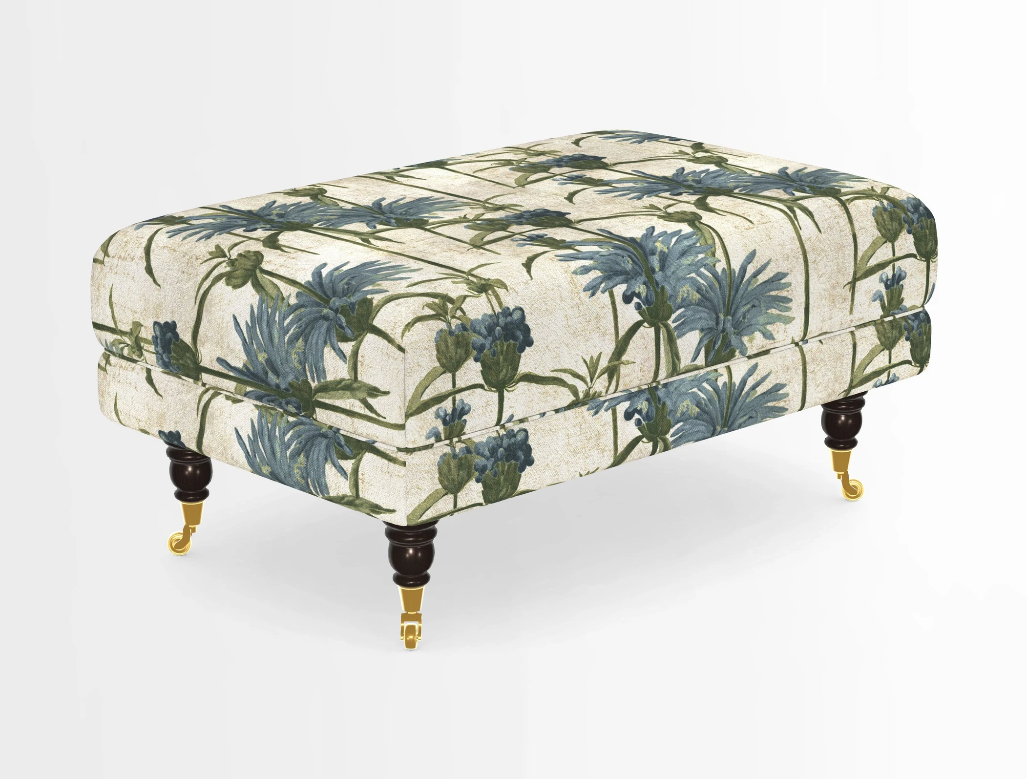 Alwinton Footstool in Osborne & Little Palazzo Pellestrina