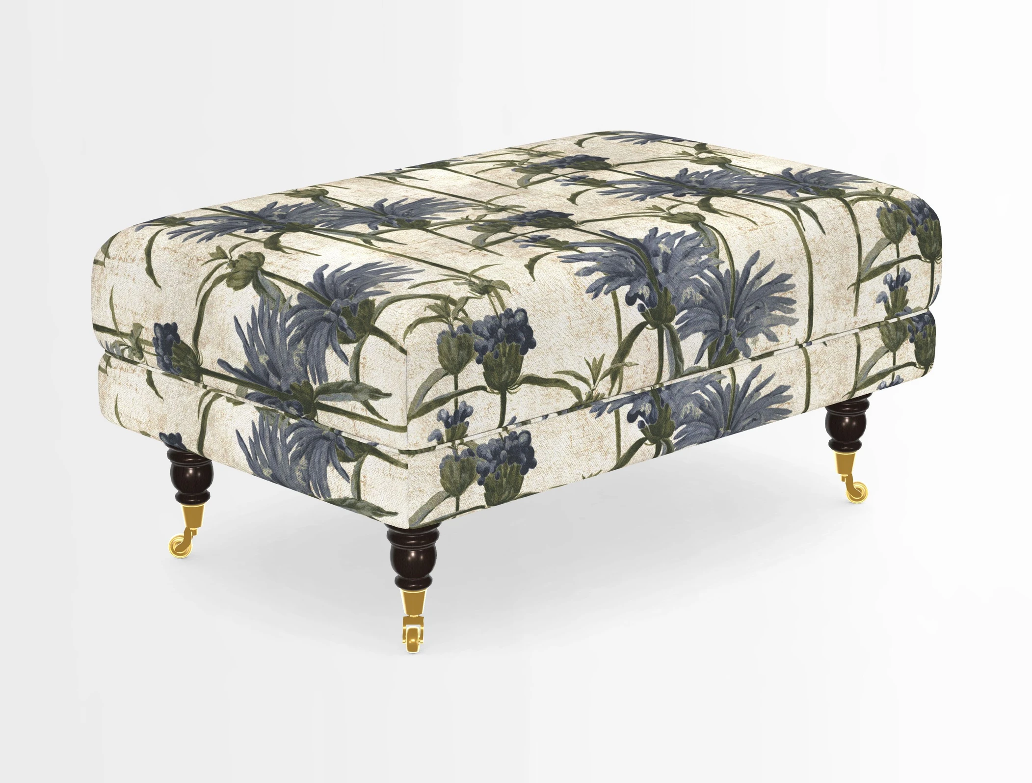 Alwinton Footstool in Osborne & Little Palazzo Pellestrina