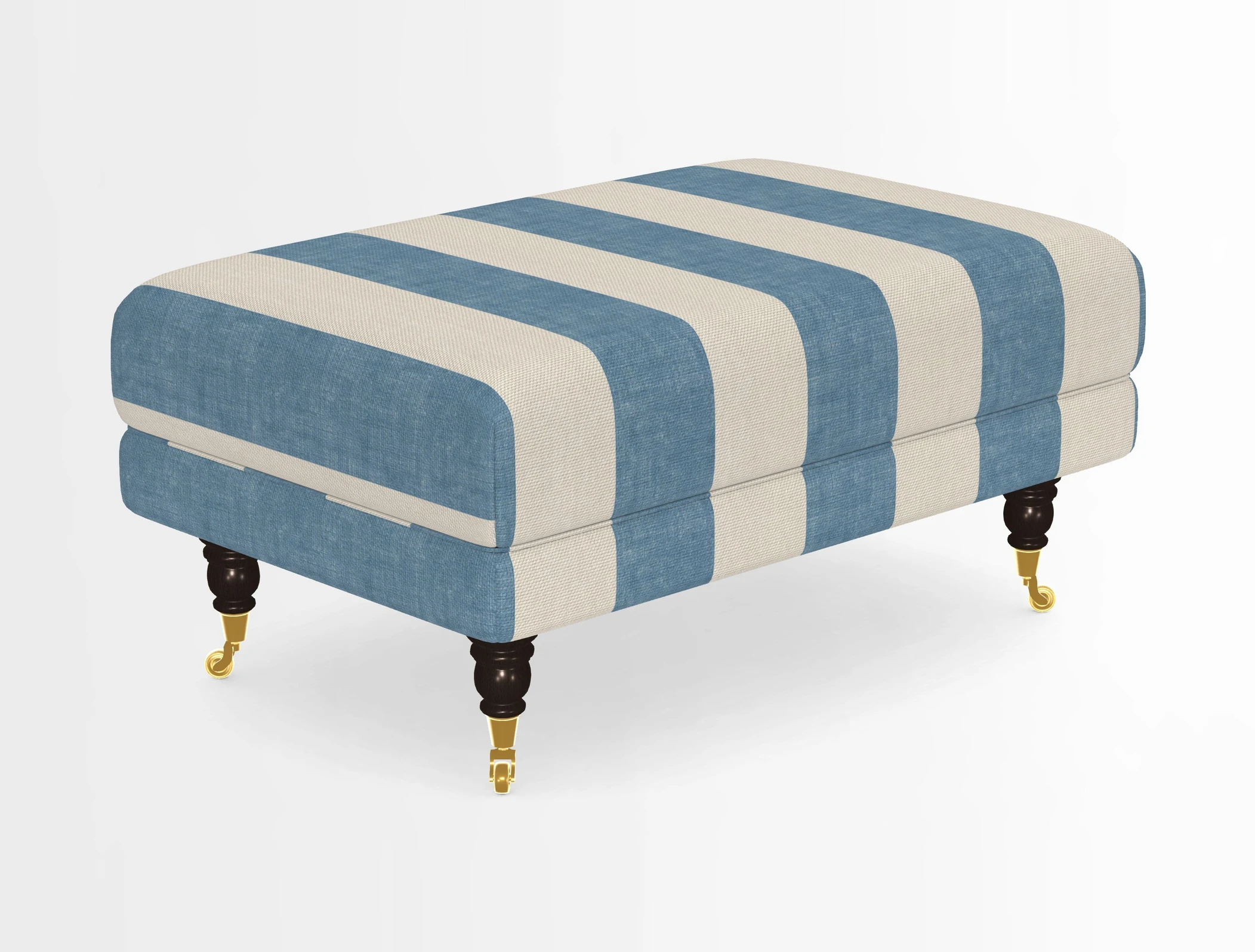 Alwinton Footstool in Osborne & Little Palazzo Pellestrina