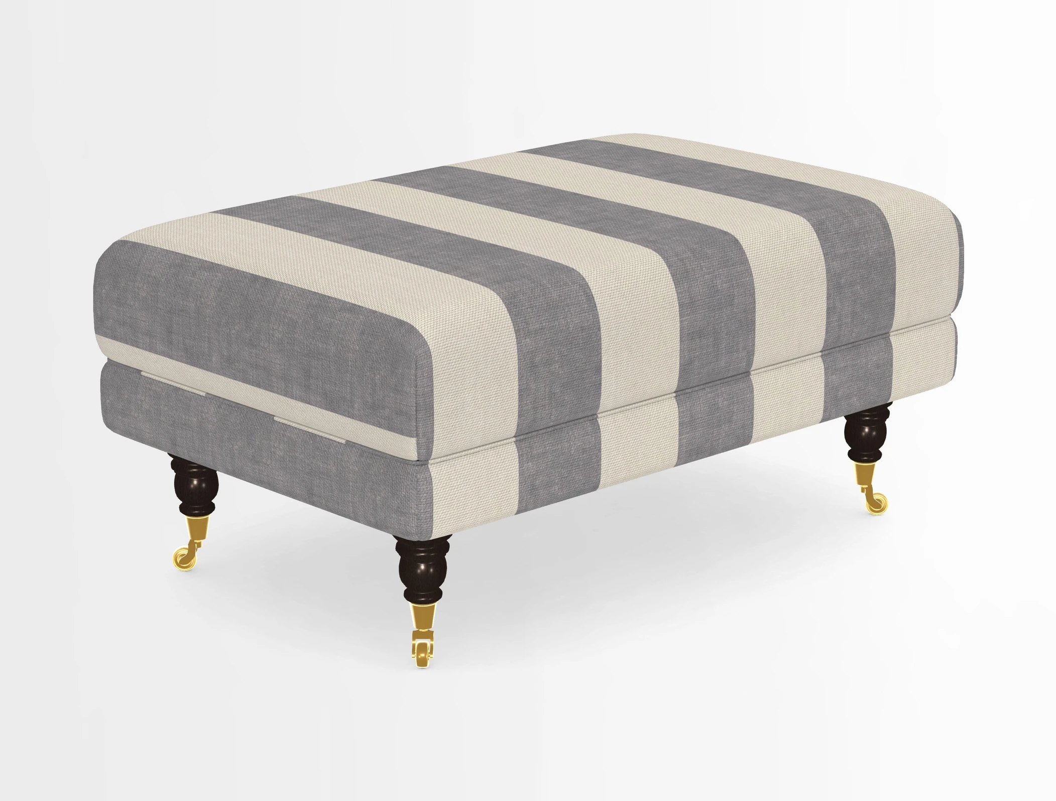 Alwinton Footstool in Osborne & Little Palazzo Pellestrina