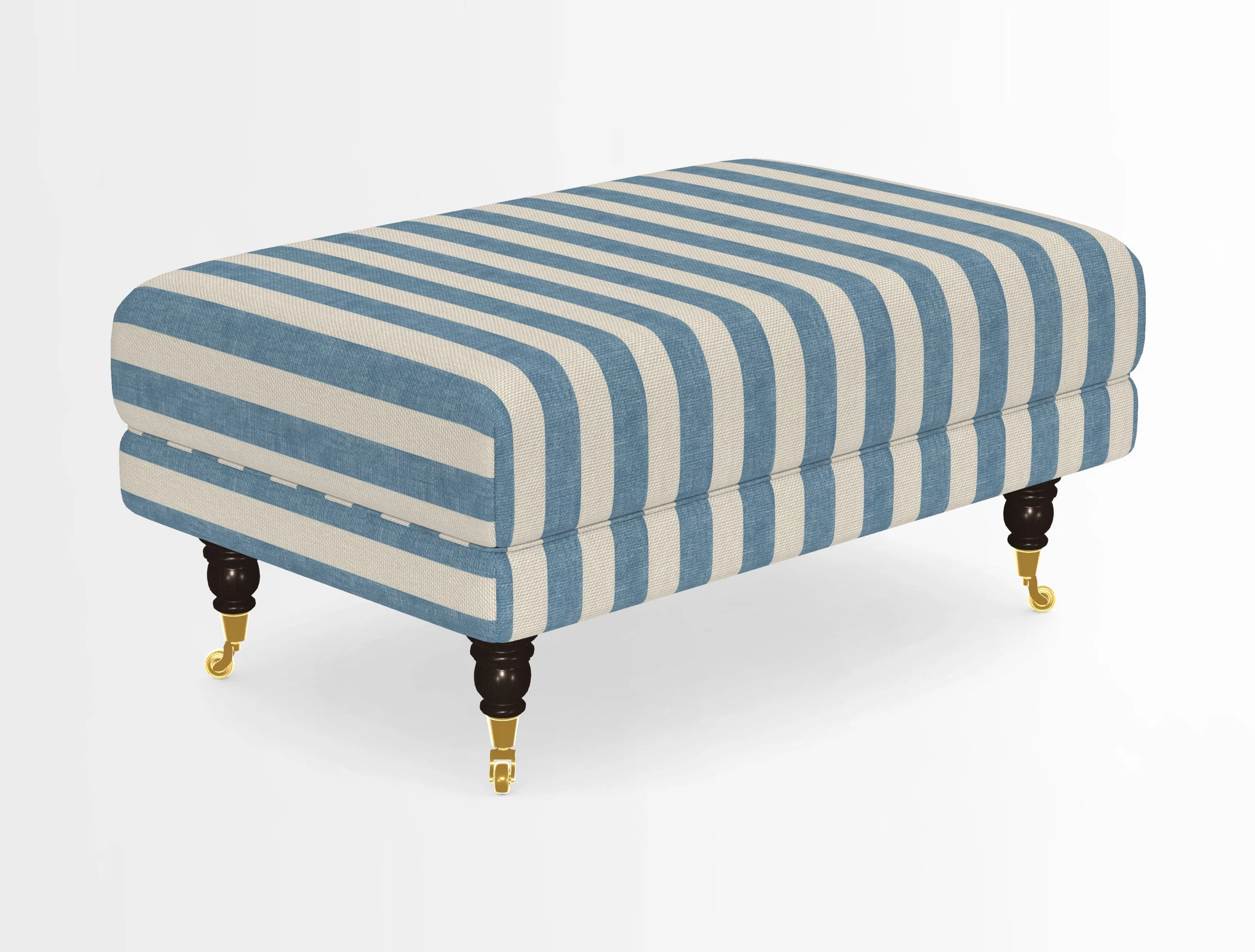 Alwinton Footstool in Osborne & Little Palazzo Pellestrina