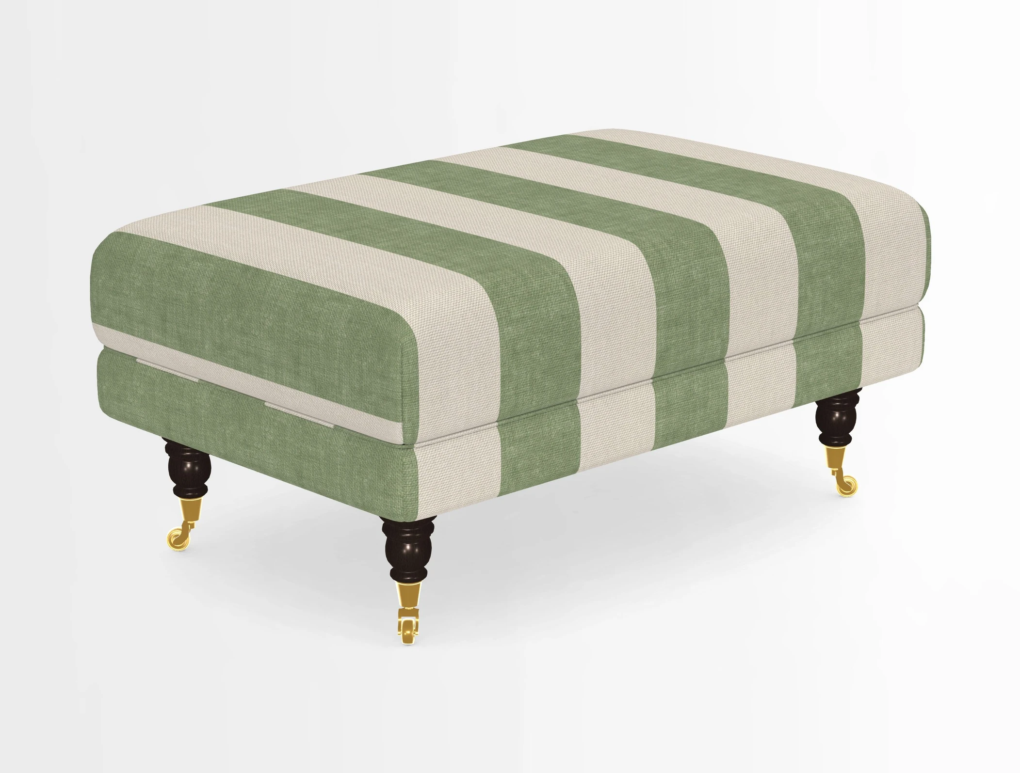 Alwinton Footstool in Osborne & Little Palazzo Pellestrina