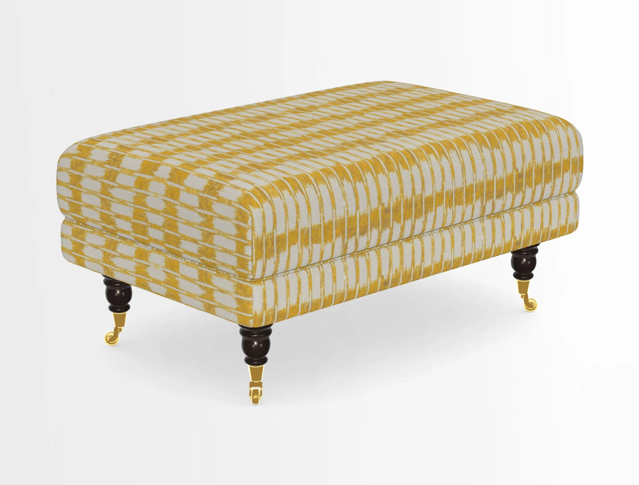 Alwinton Footstool in Osborne & Little Palazzo Pellestrina