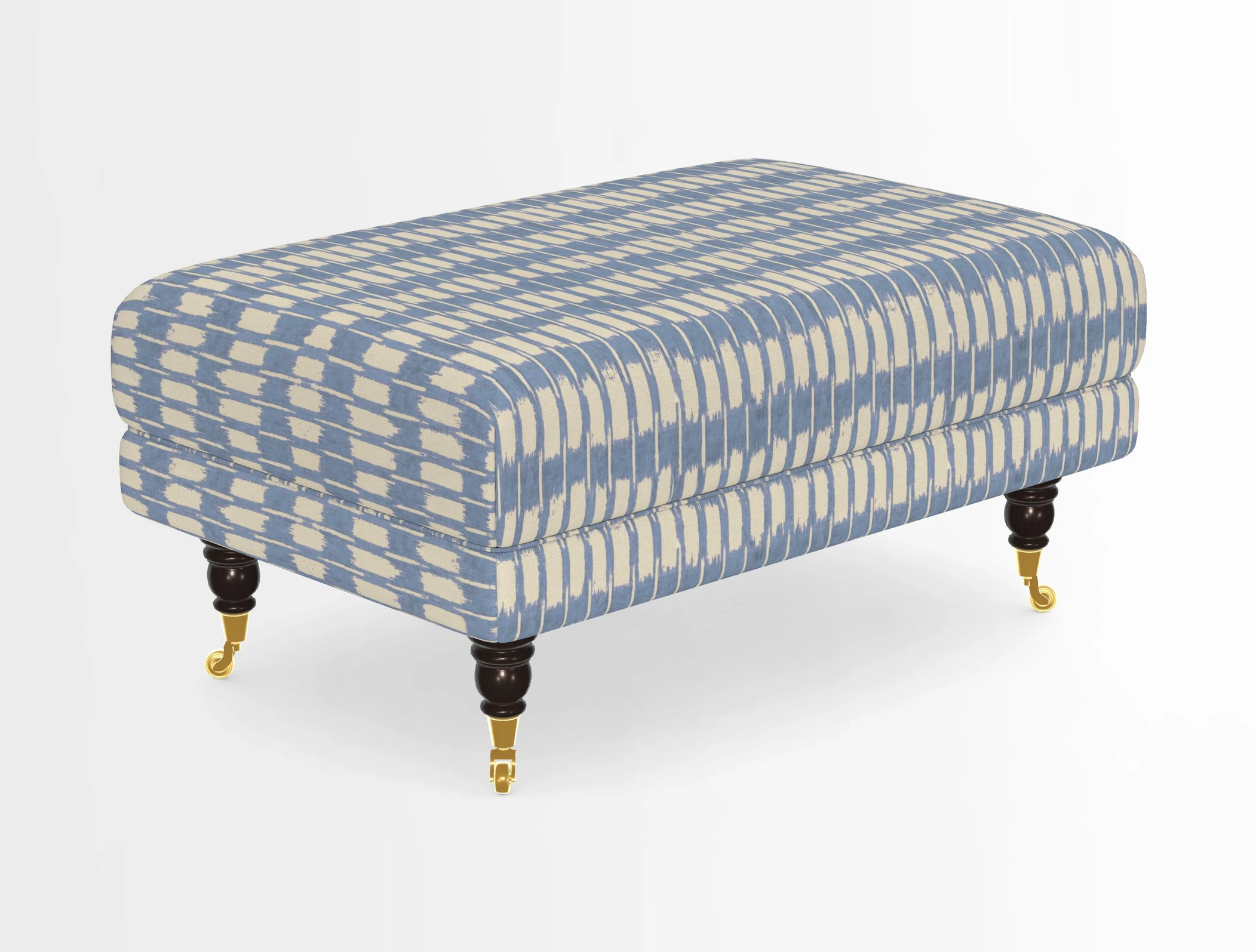 Alwinton Footstool in Osborne & Little Palazzo Pellestrina