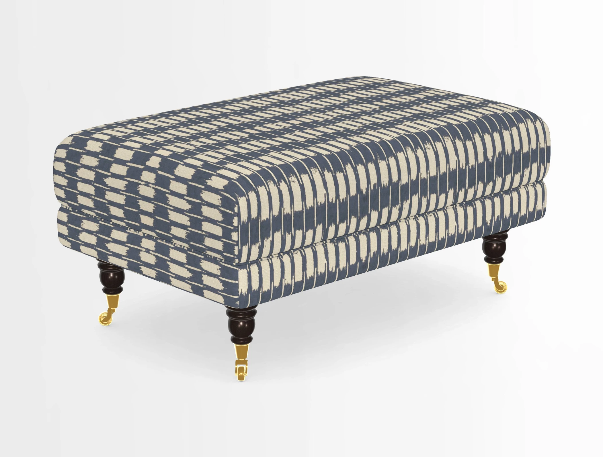 Alwinton Footstool in Osborne & Little Palazzo Pellestrina