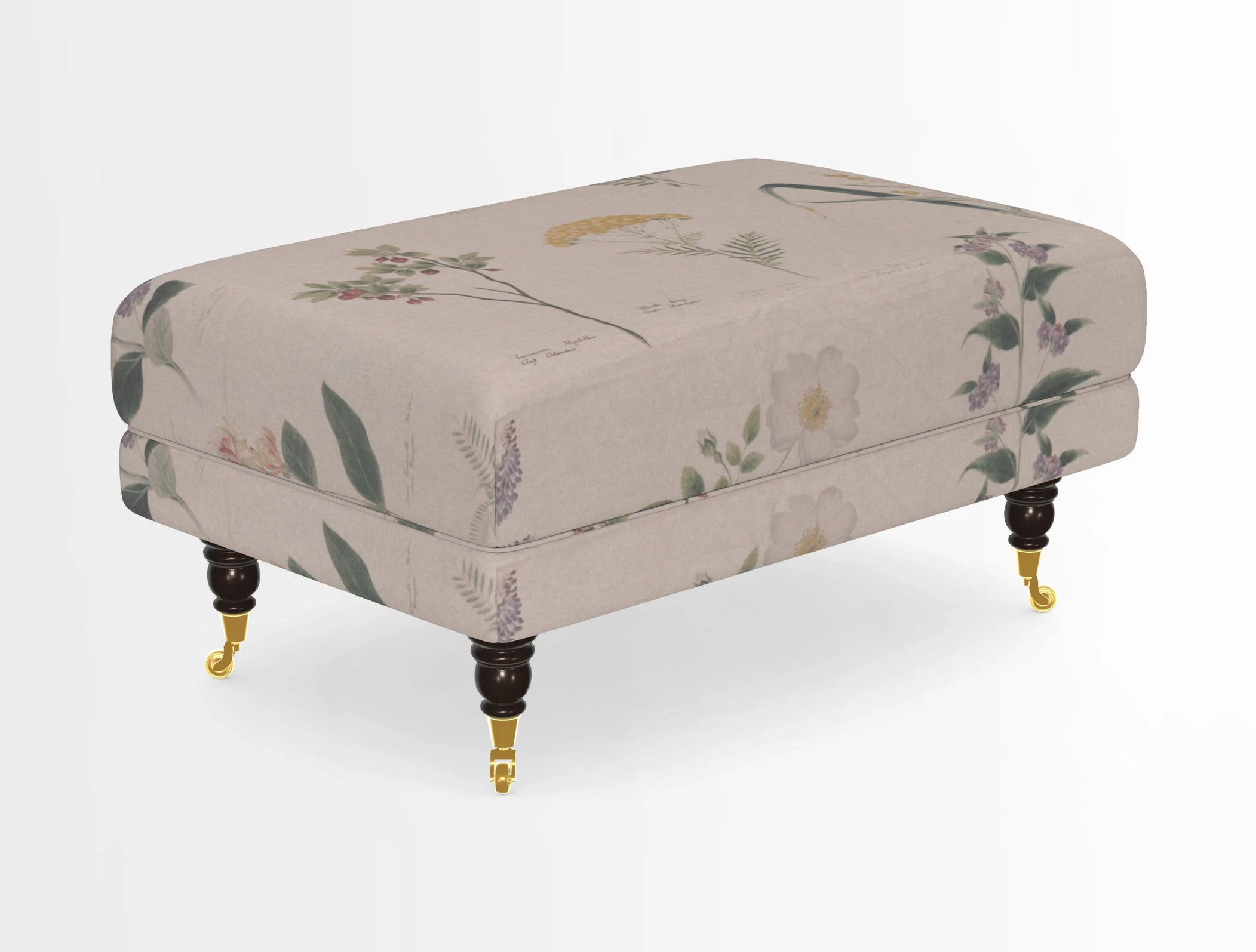 Alwinton Footstool in Osborne & Little Palazzo Pellestrina