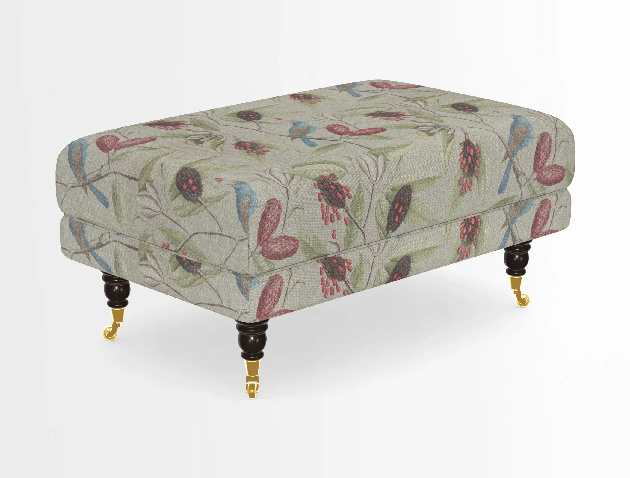 Alwinton Footstool in Osborne & Little Palazzo Pellestrina