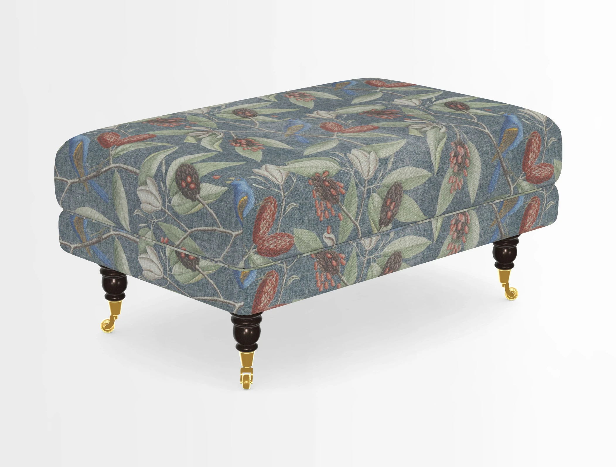 Alwinton Footstool in Osborne & Little Palazzo Pellestrina