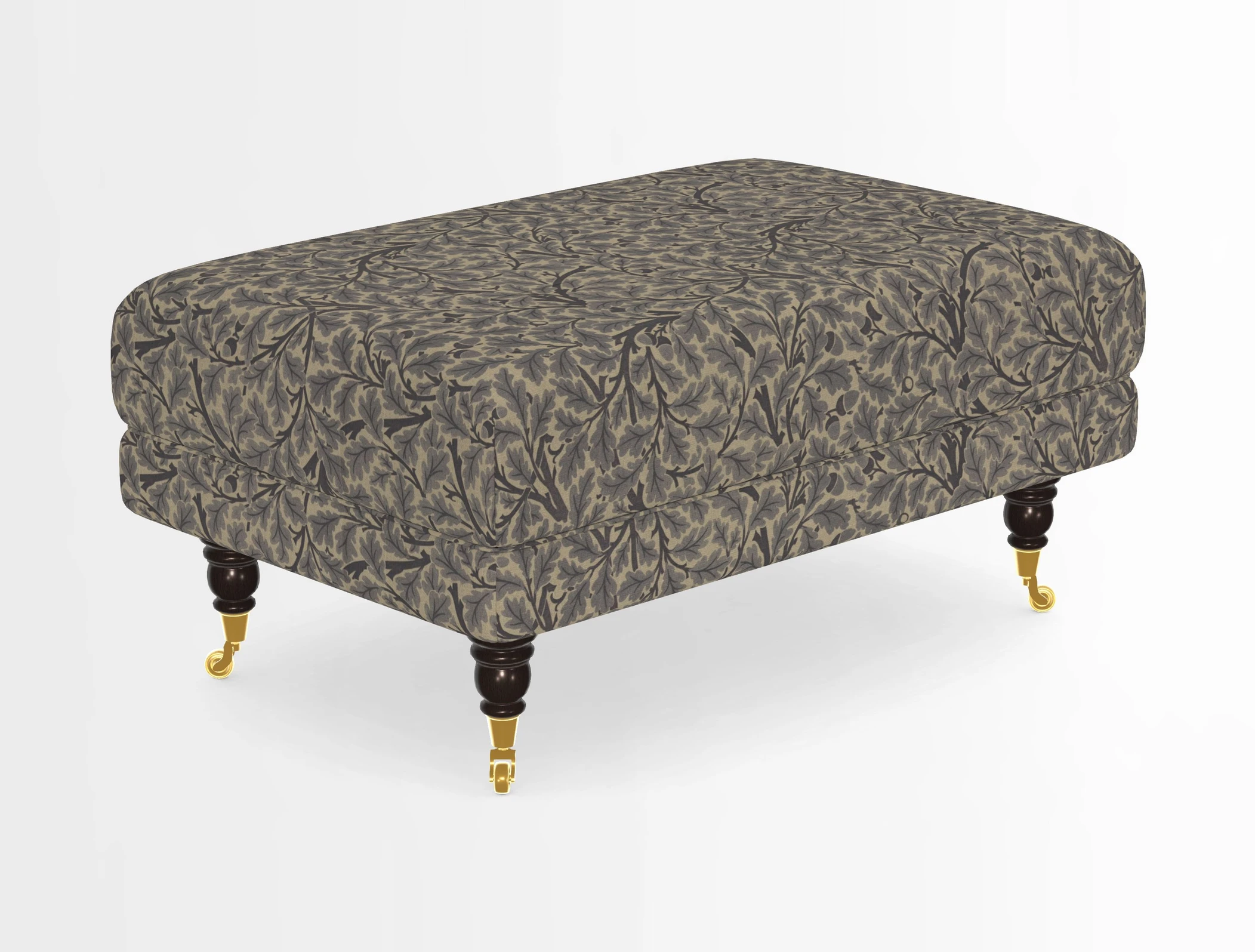 Alwinton Footstool in Osborne & Little Palazzo Pellestrina
