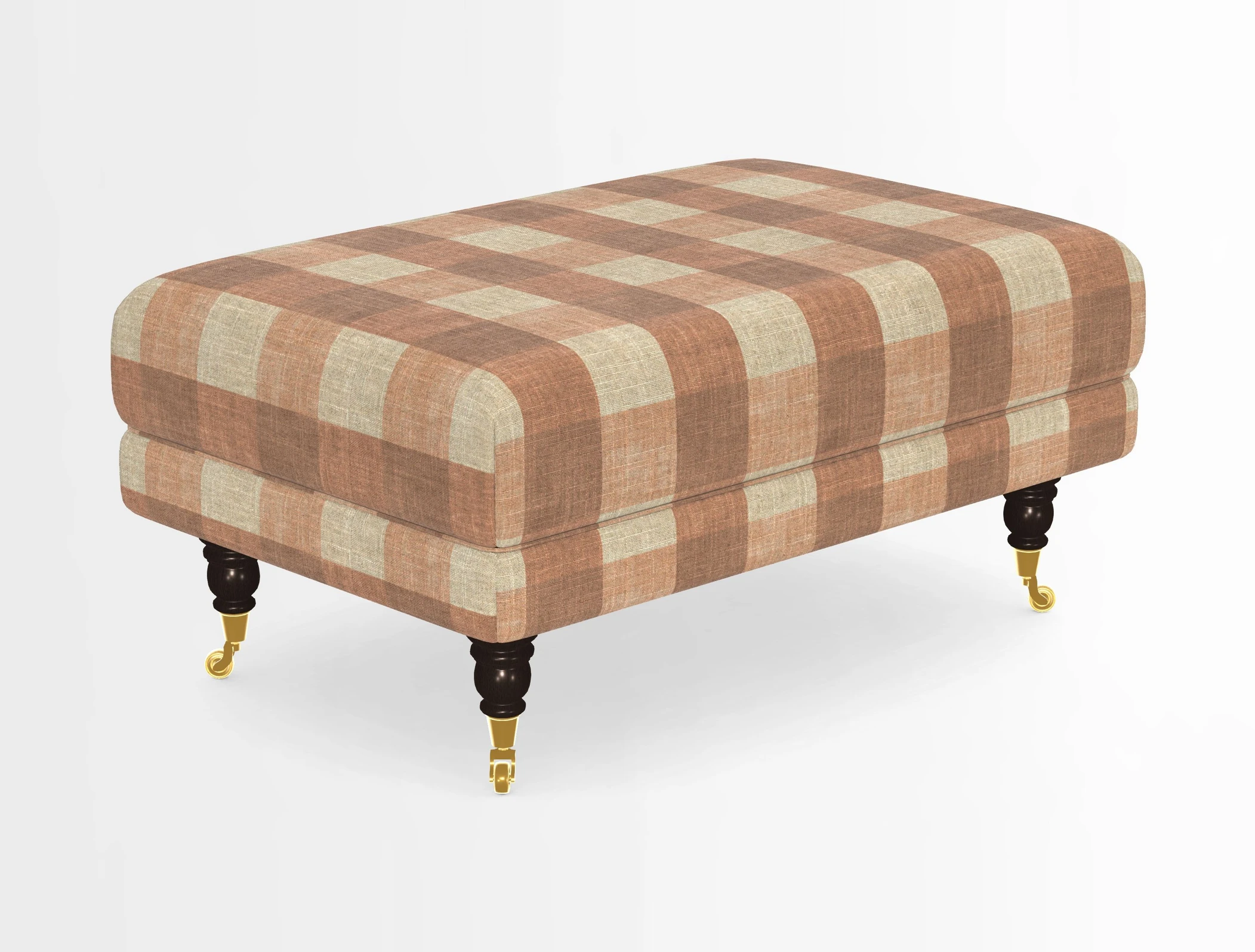 Alwinton Footstool in Osborne & Little Palazzo Pellestrina