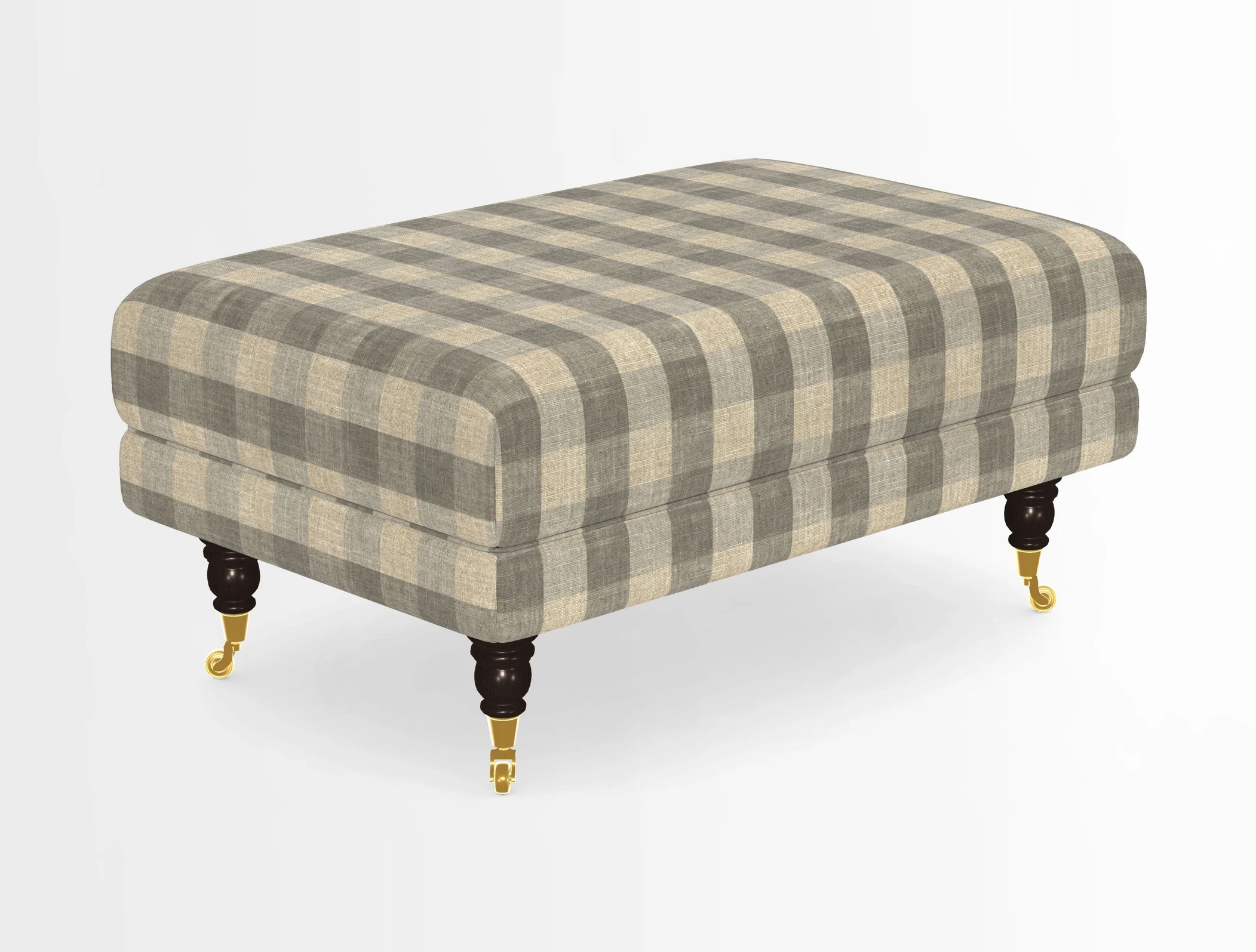 Alwinton Footstool in Osborne & Little Palazzo Pellestrina