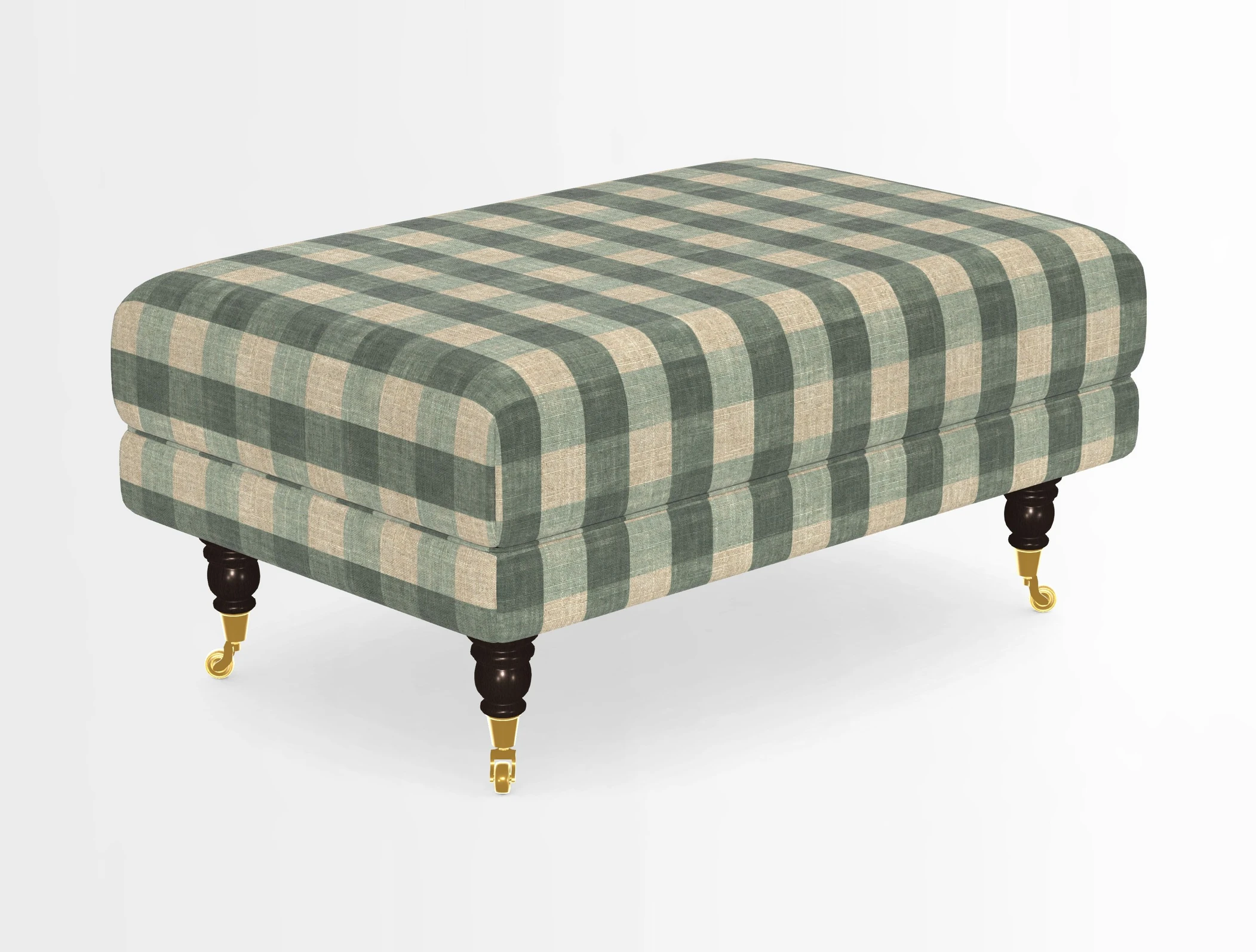 Alwinton Footstool in Osborne & Little Palazzo Pellestrina