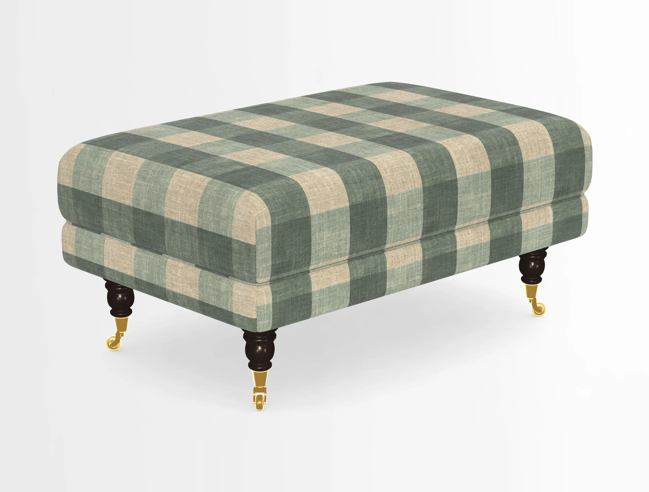 Alwinton Footstool in Osborne & Little Palazzo Pellestrina