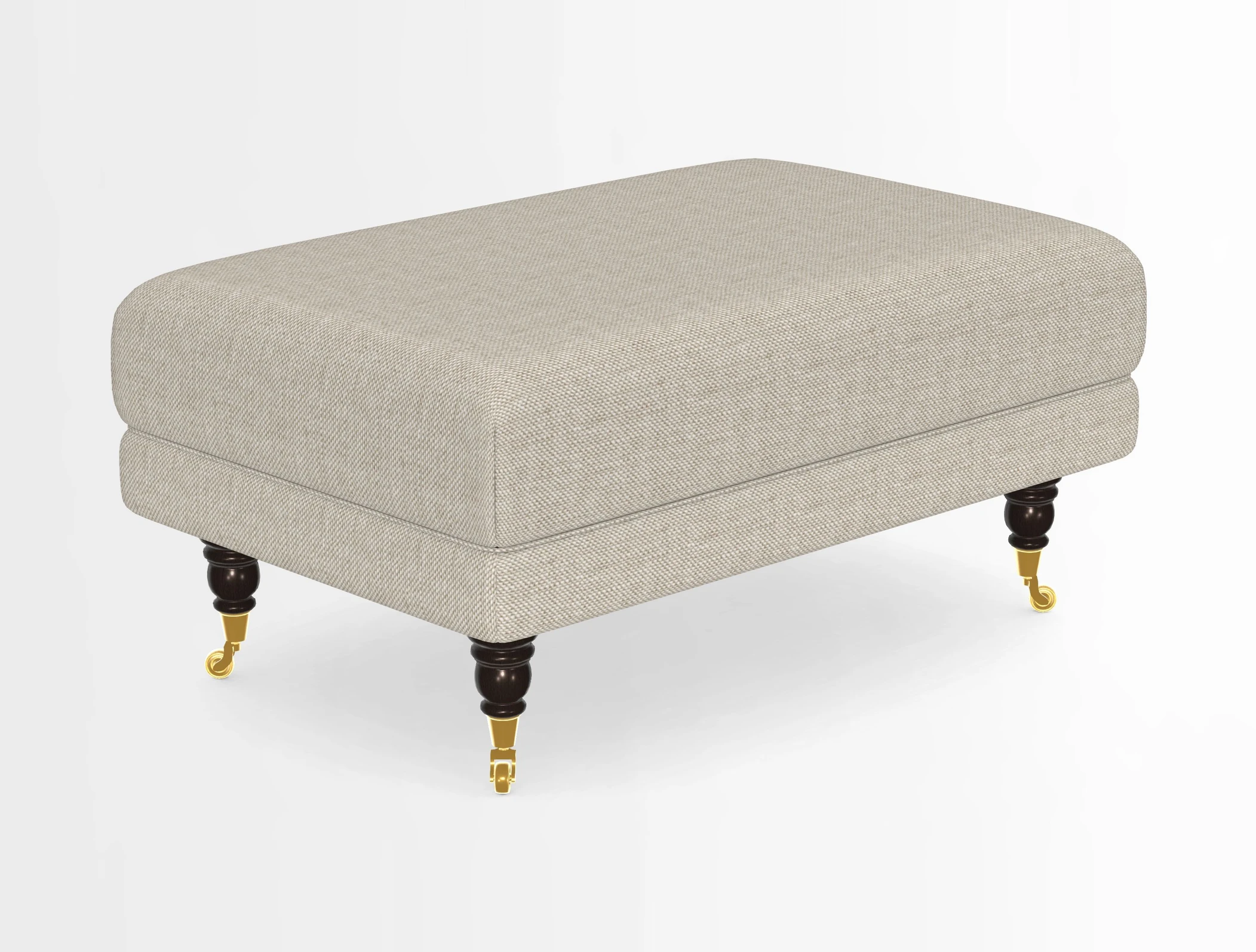 Alwinton Footstool in Osborne & Little Palazzo Pellestrina