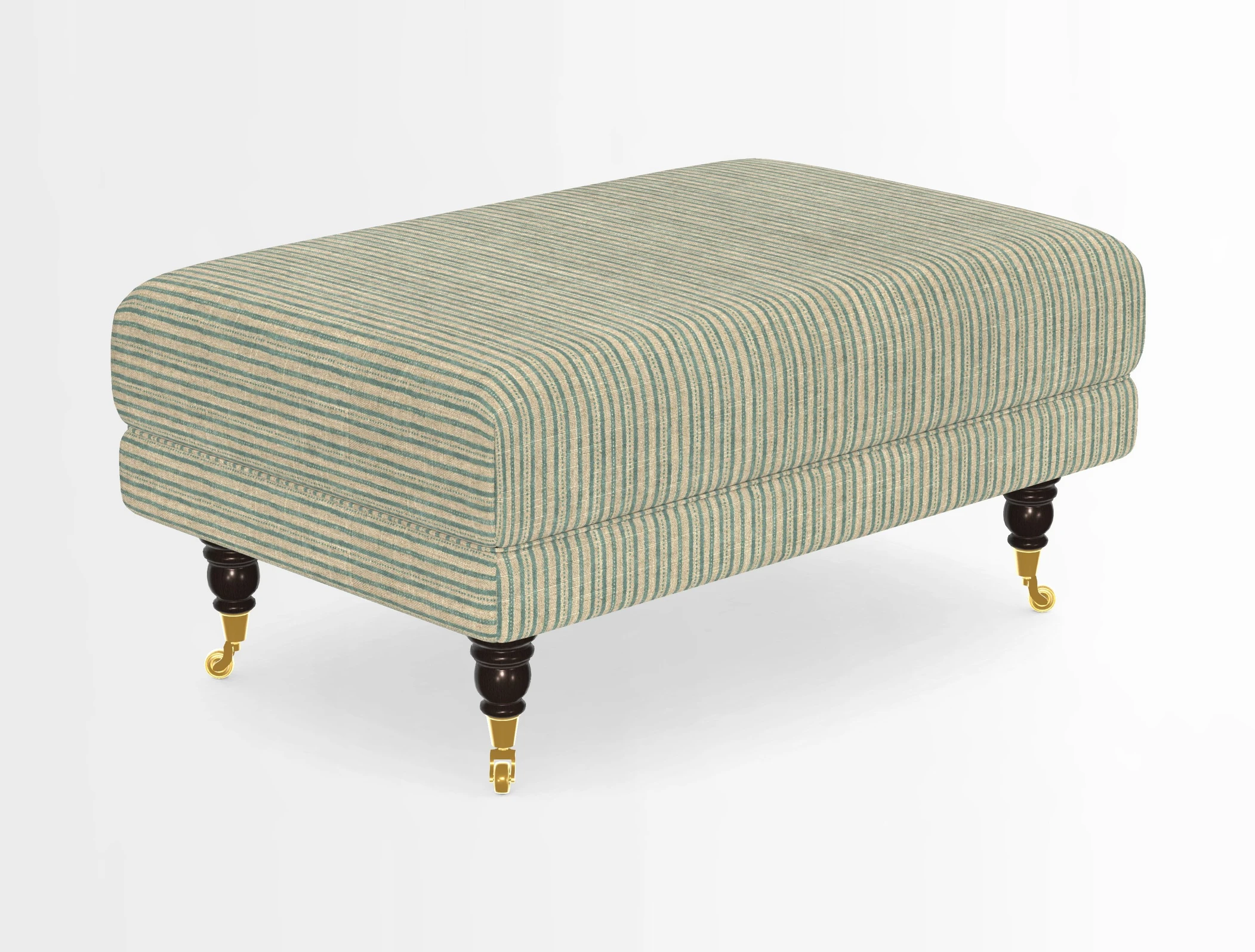Alwinton Footstool in Osborne & Little Palazzo Pellestrina