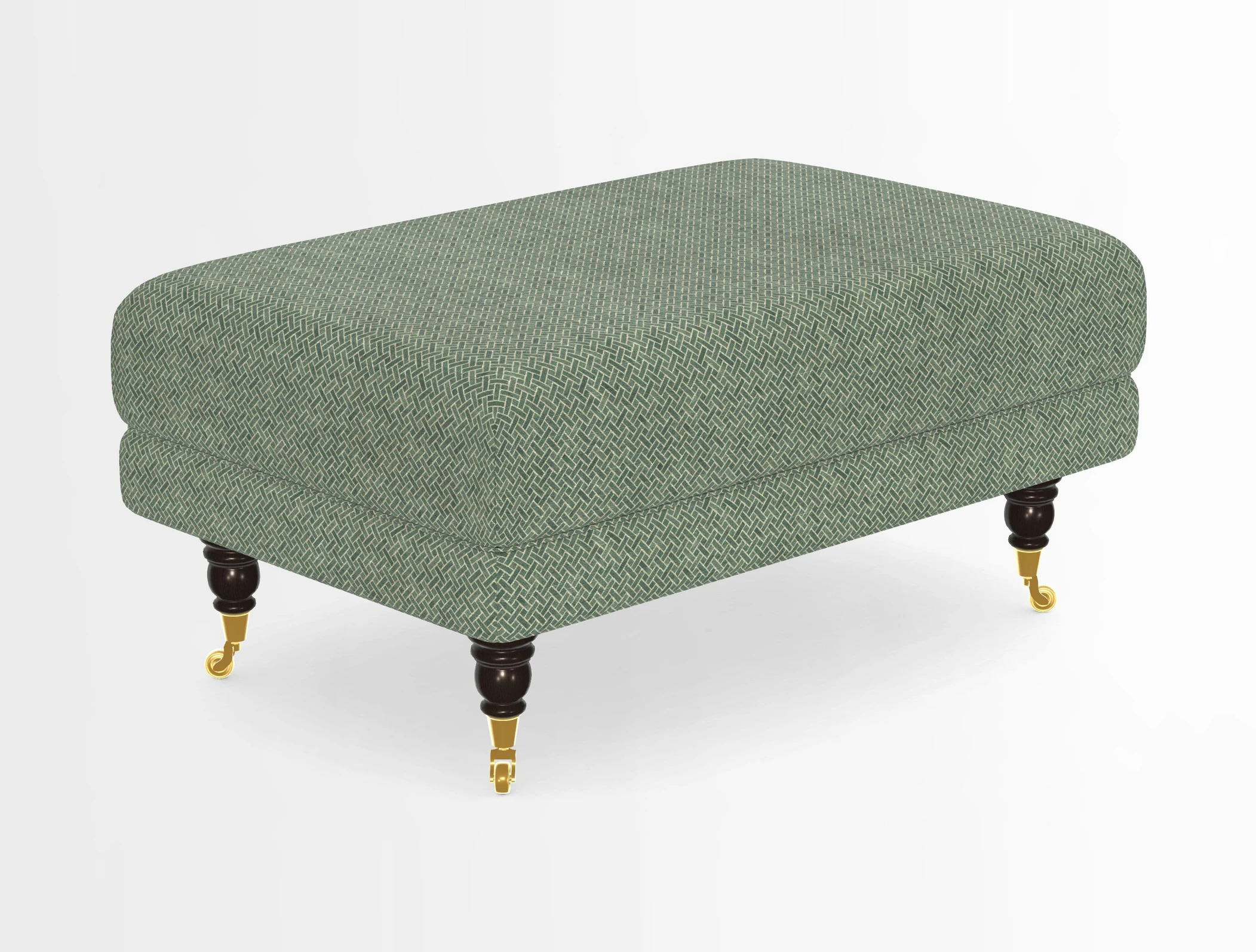 Alwinton Footstool in Osborne & Little Palazzo Pellestrina
