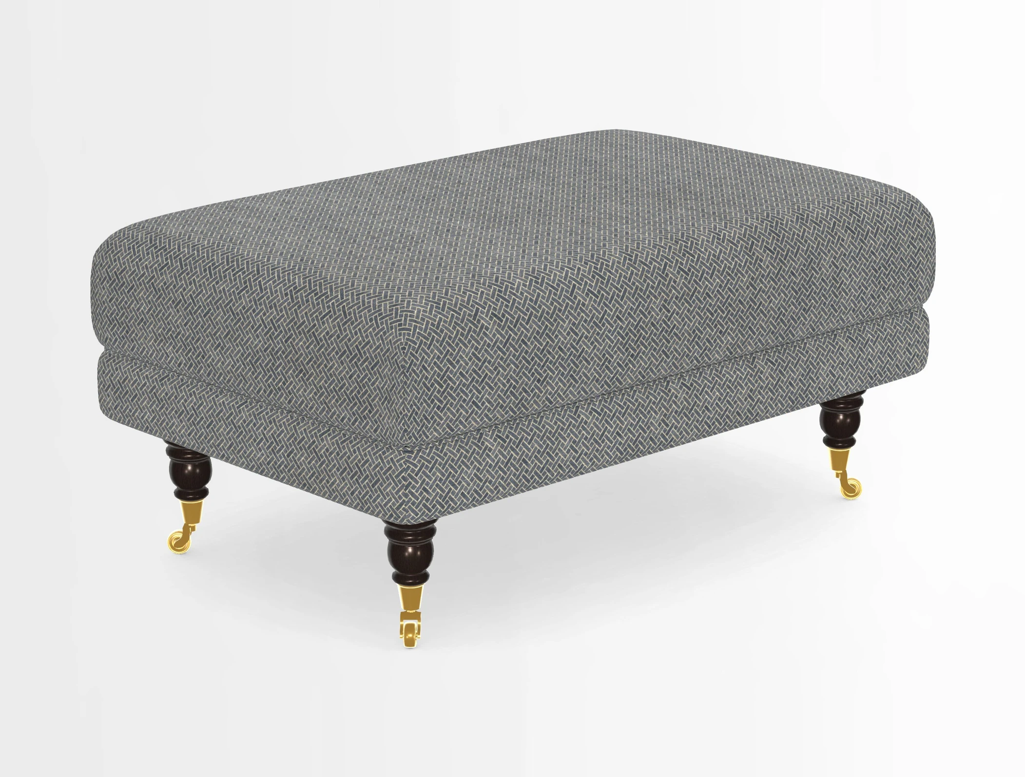 Alwinton Footstool in Osborne & Little Palazzo Pellestrina