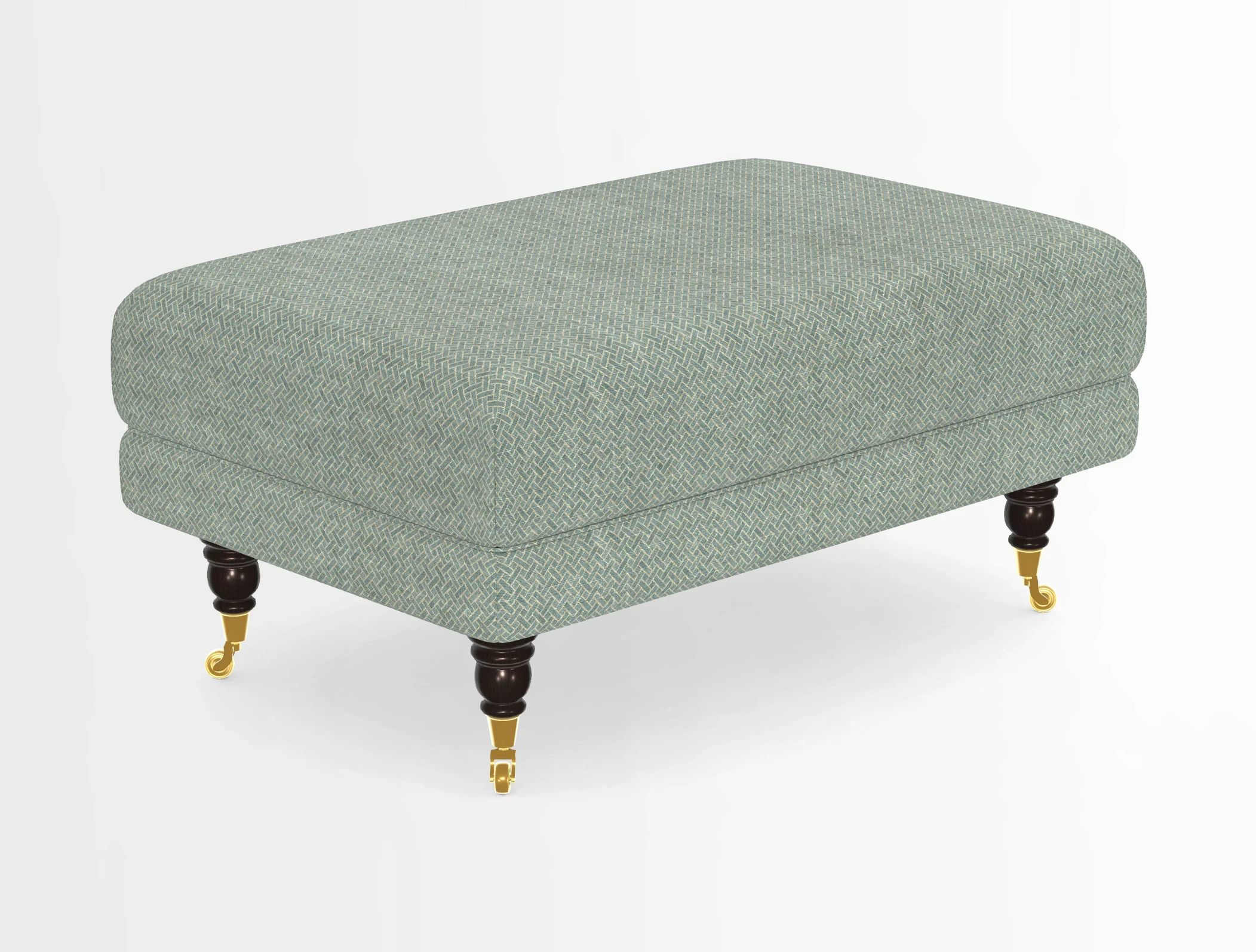 Alwinton Footstool in Osborne & Little Palazzo Pellestrina