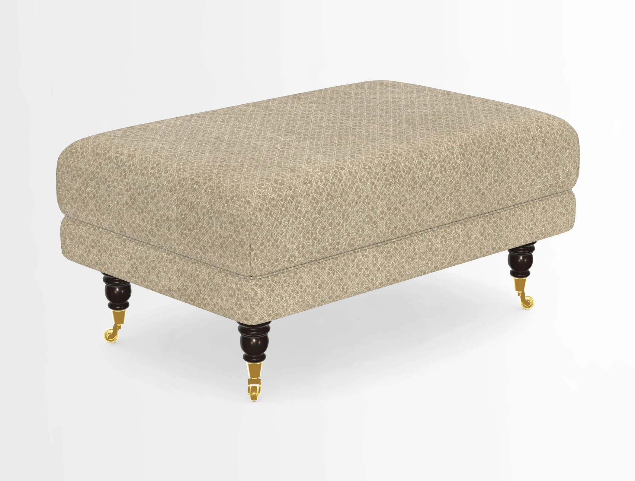 Alwinton Footstool in Osborne & Little Palazzo Pellestrina