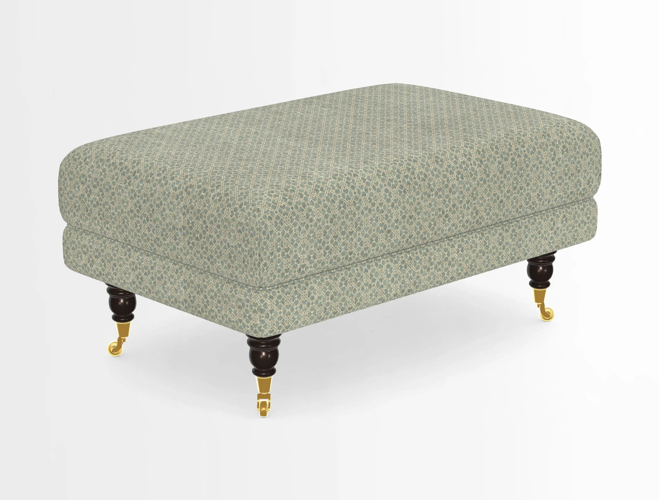 Alwinton Footstool in Osborne & Little Palazzo Pellestrina