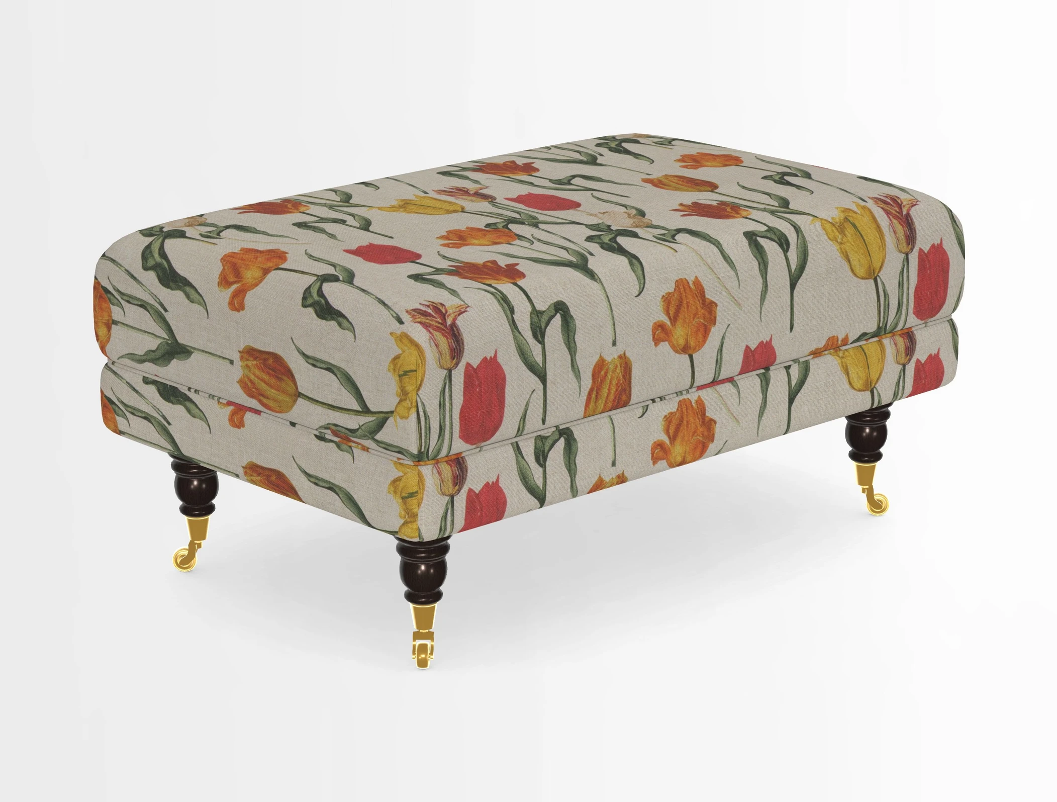 Alwinton Footstool in Osborne & Little Palazzo Pellestrina