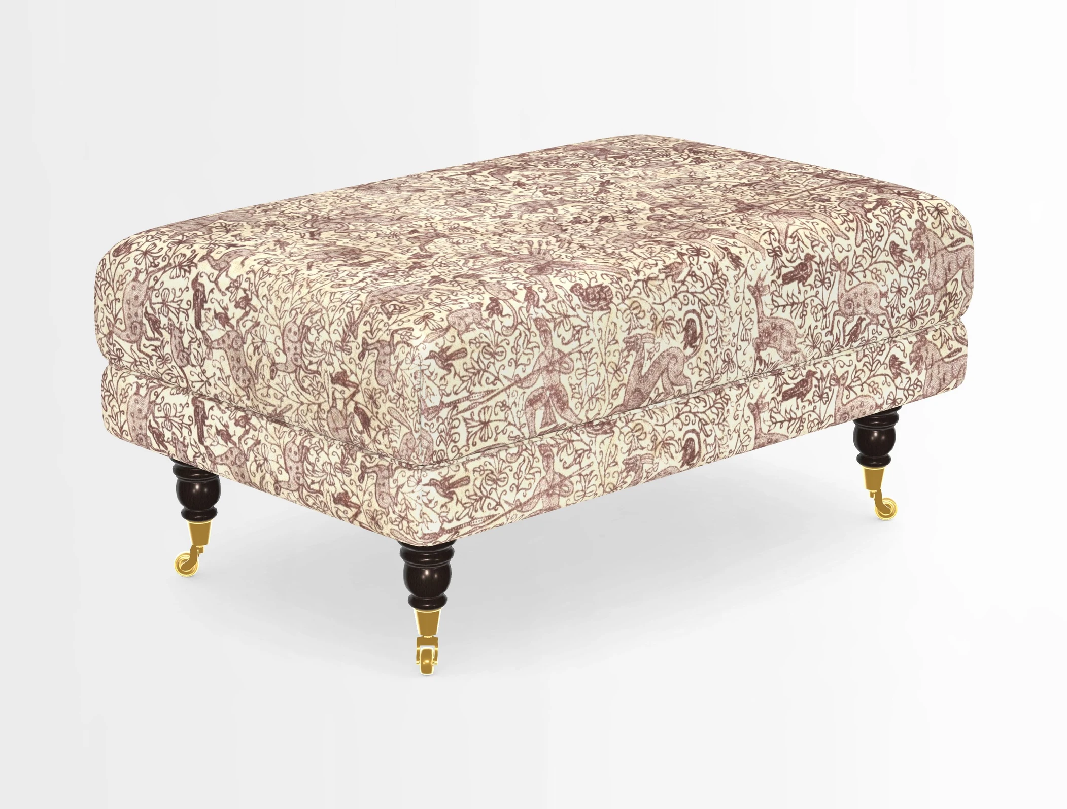 Alwinton Footstool in Osborne & Little Palazzo Pellestrina