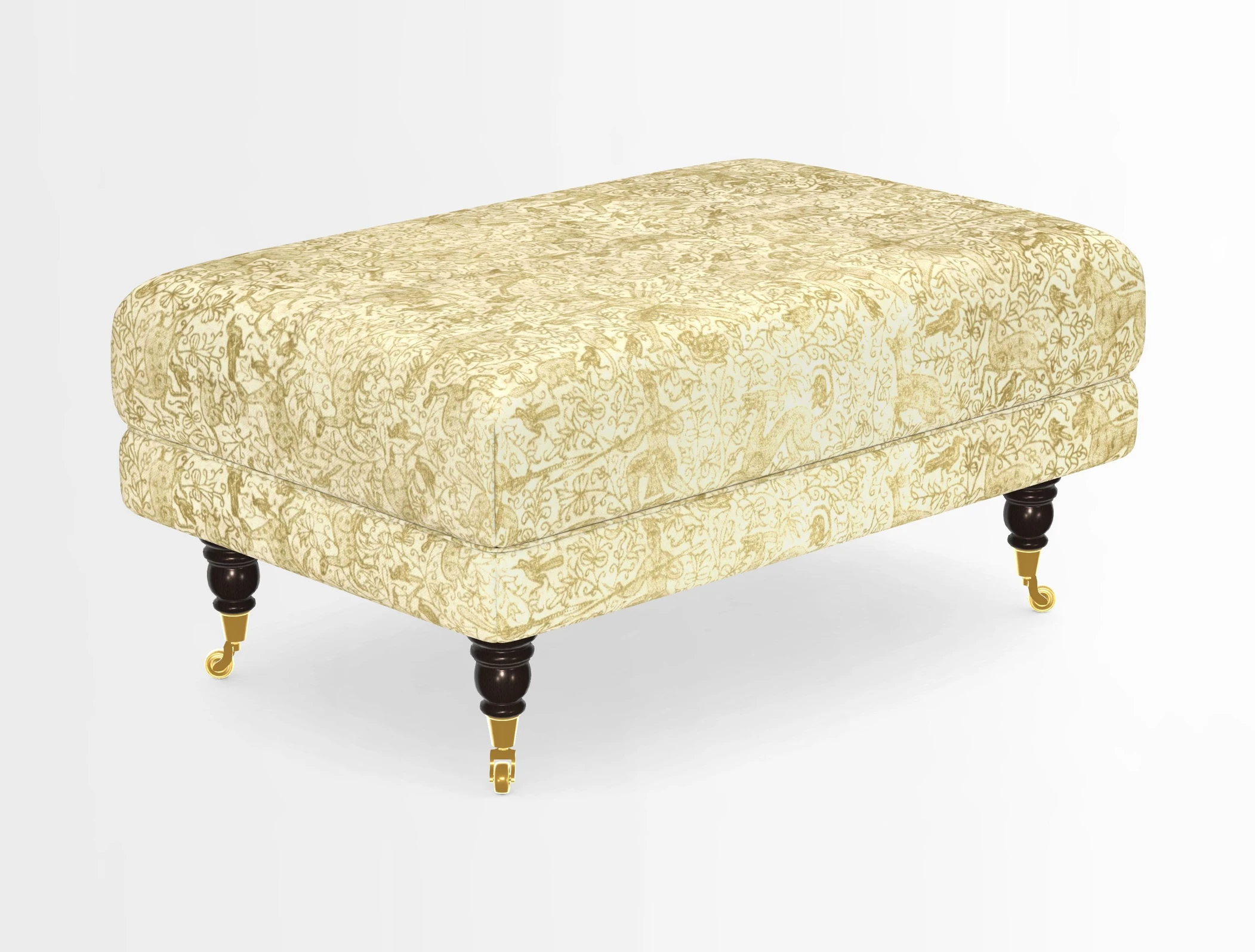 Alwinton Footstool in Osborne & Little Palazzo Pellestrina