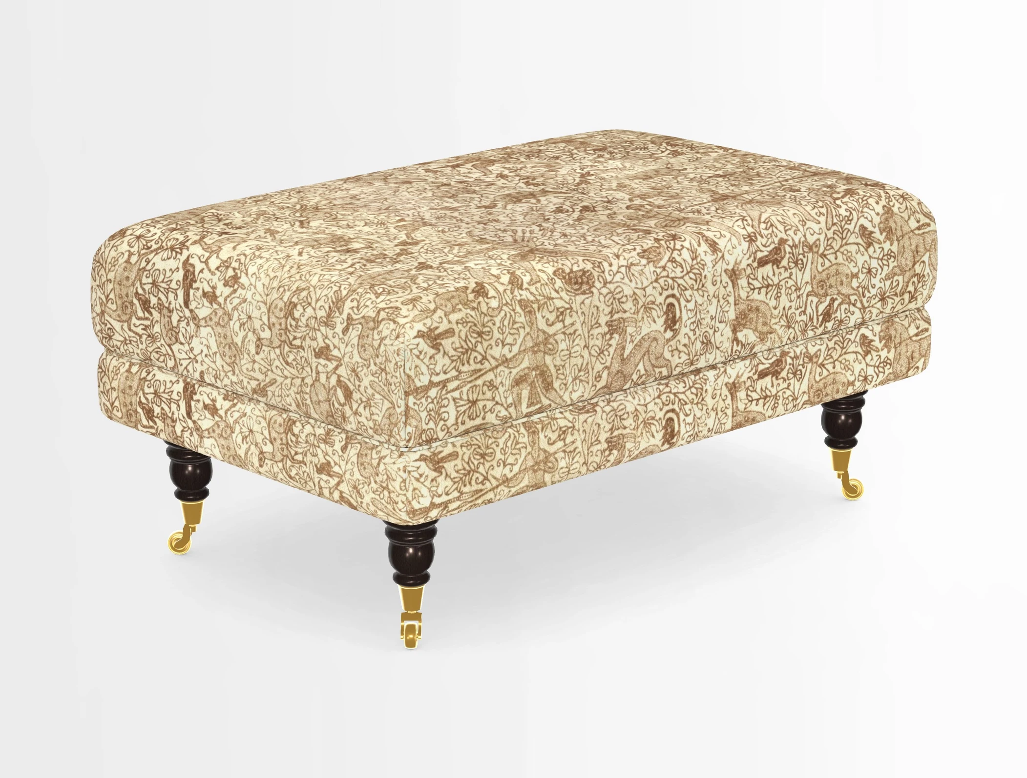 Alwinton Footstool in Osborne & Little Palazzo Pellestrina