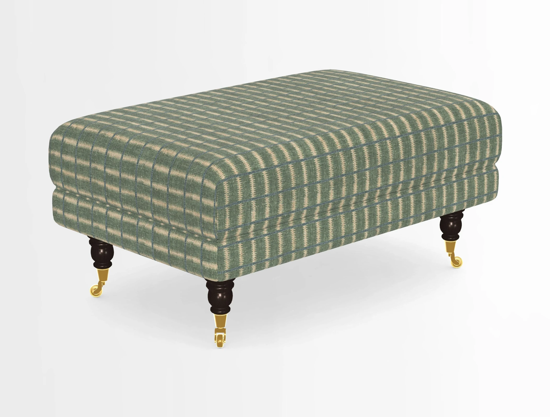 Alwinton Footstool in Osborne & Little Palazzo Pellestrina
