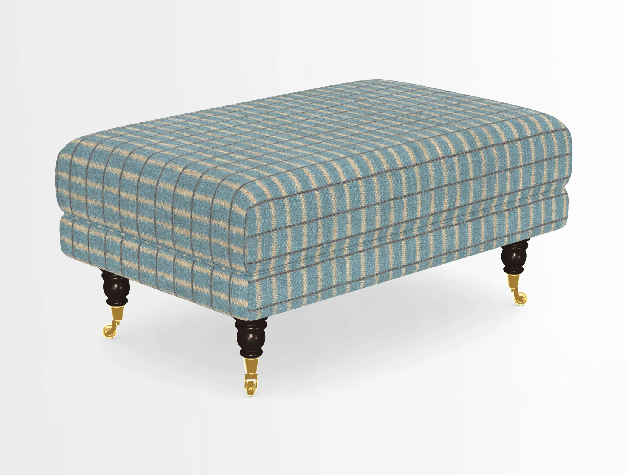 Alwinton Footstool in Osborne & Little Palazzo Pellestrina