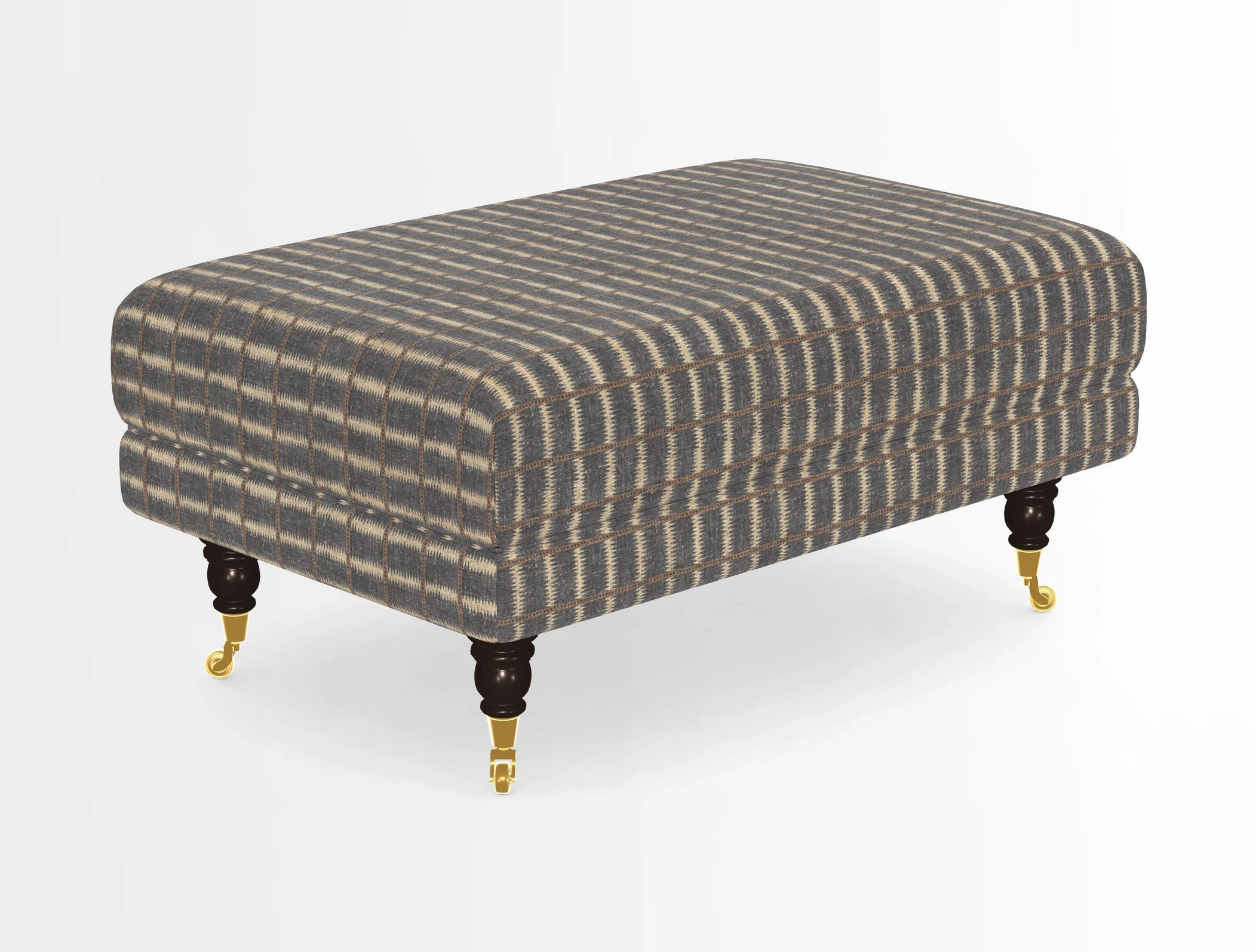 Alwinton Footstool in Osborne & Little Palazzo Pellestrina