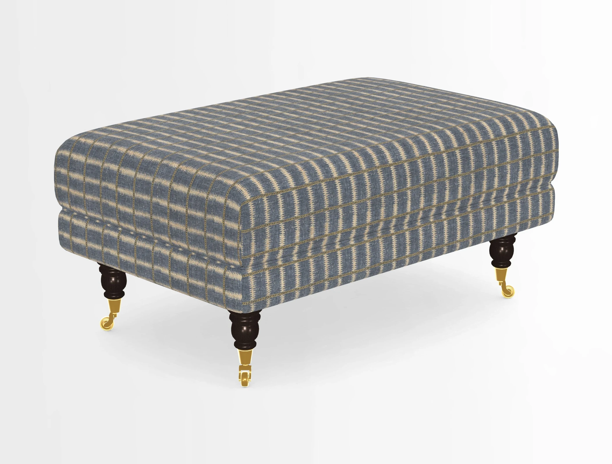 Alwinton Footstool in Osborne & Little Palazzo Pellestrina
