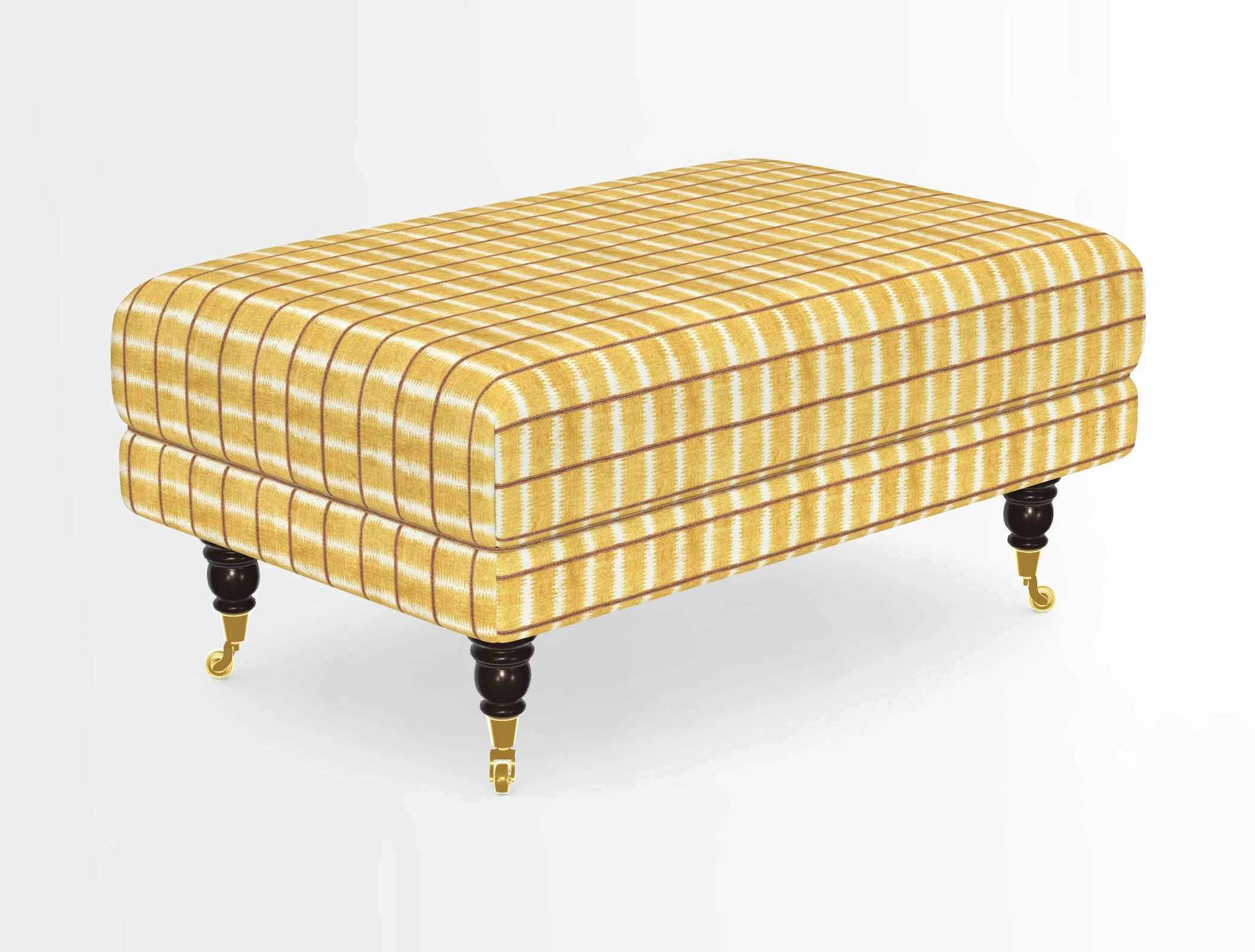 Alwinton Footstool in Osborne & Little Palazzo Pellestrina