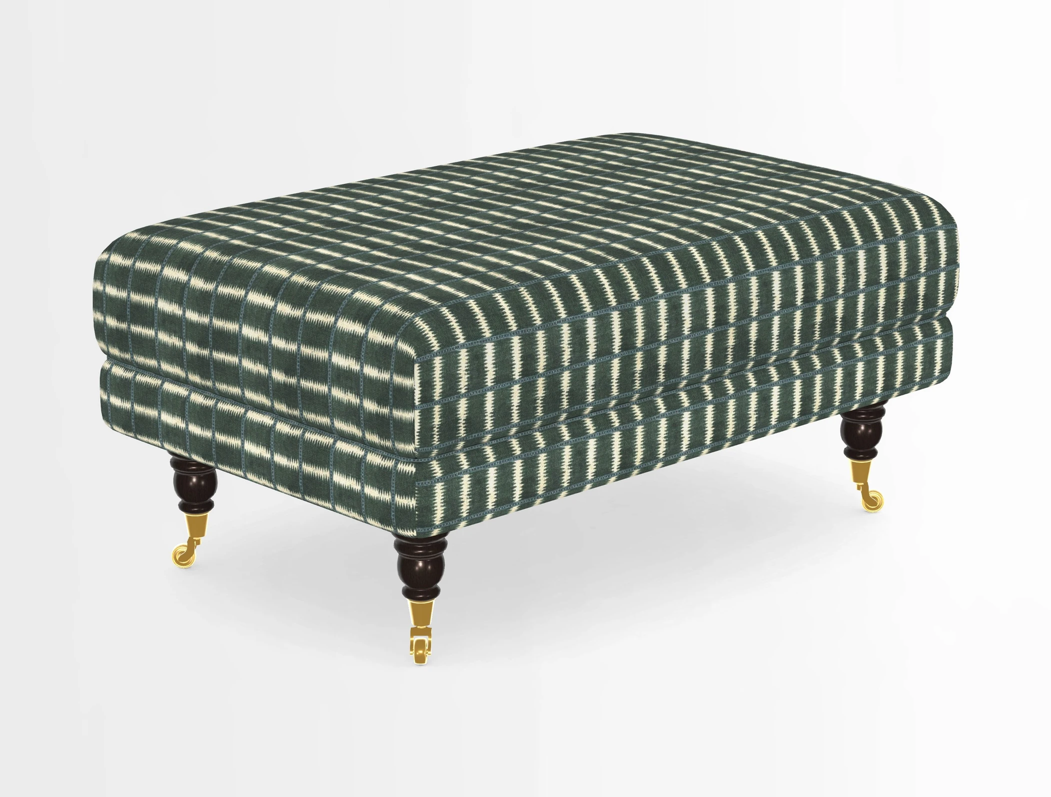 Alwinton Footstool in Osborne & Little Palazzo Pellestrina