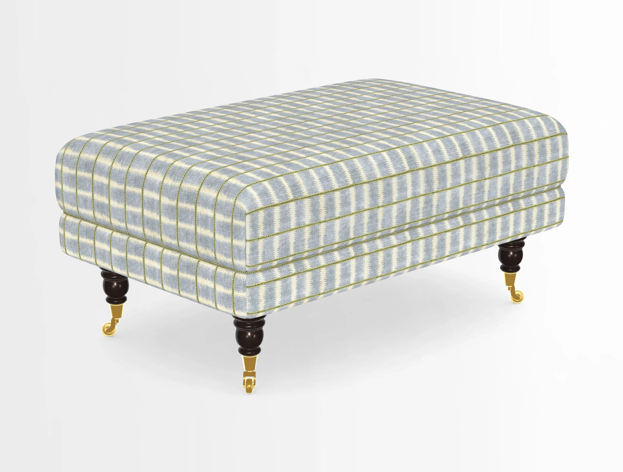 Alwinton Footstool in Osborne & Little Palazzo Pellestrina