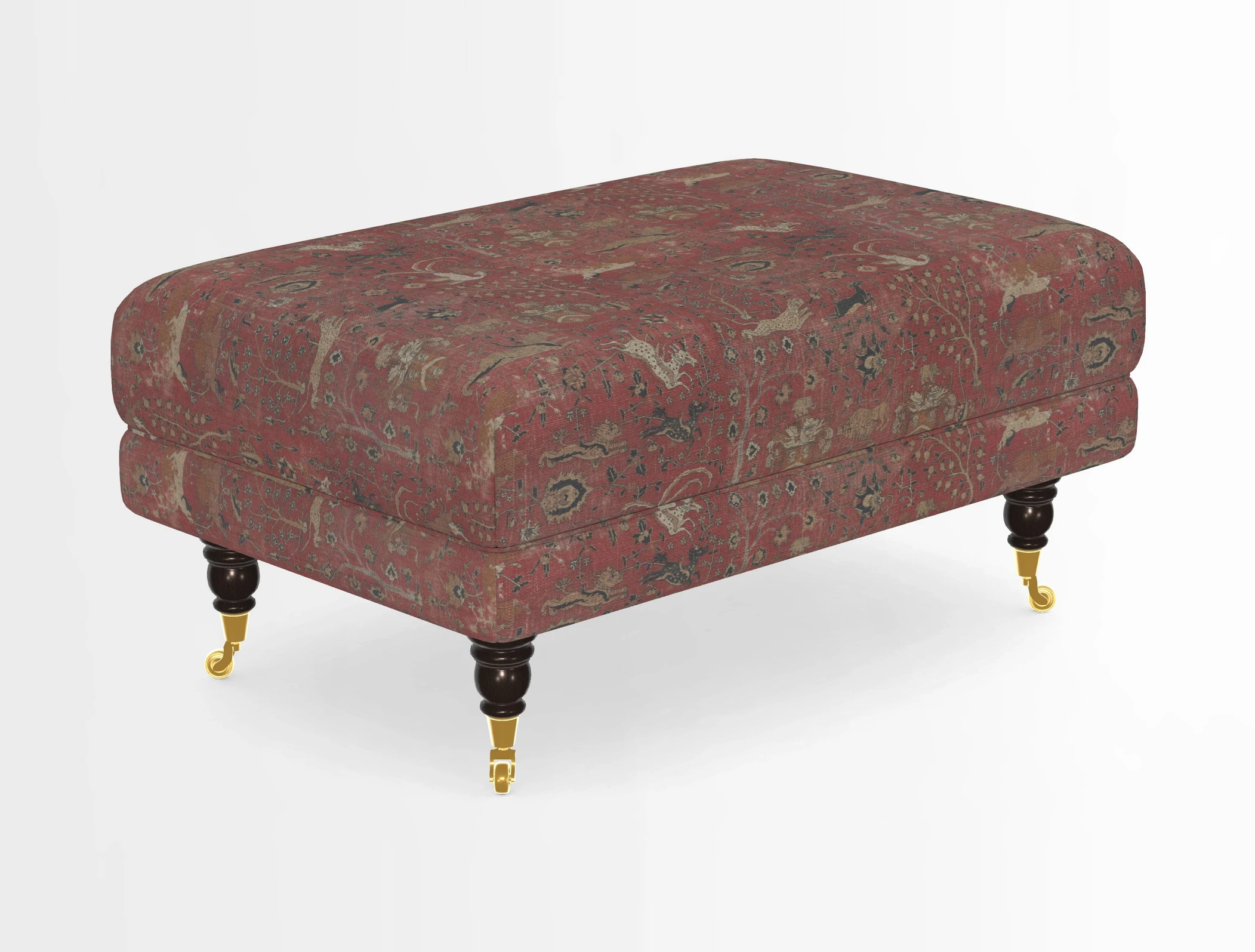 Alwinton Footstool in Osborne & Little Palazzo Pellestrina
