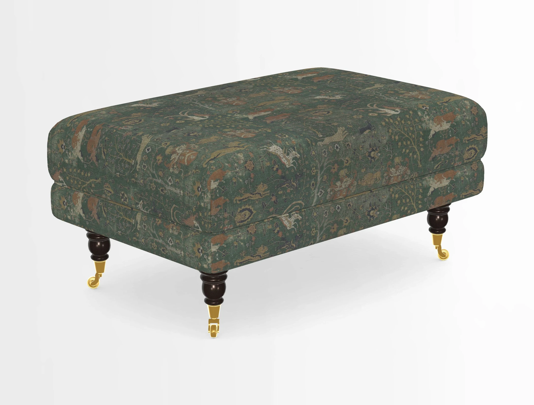 Alwinton Footstool in Osborne & Little Palazzo Pellestrina
