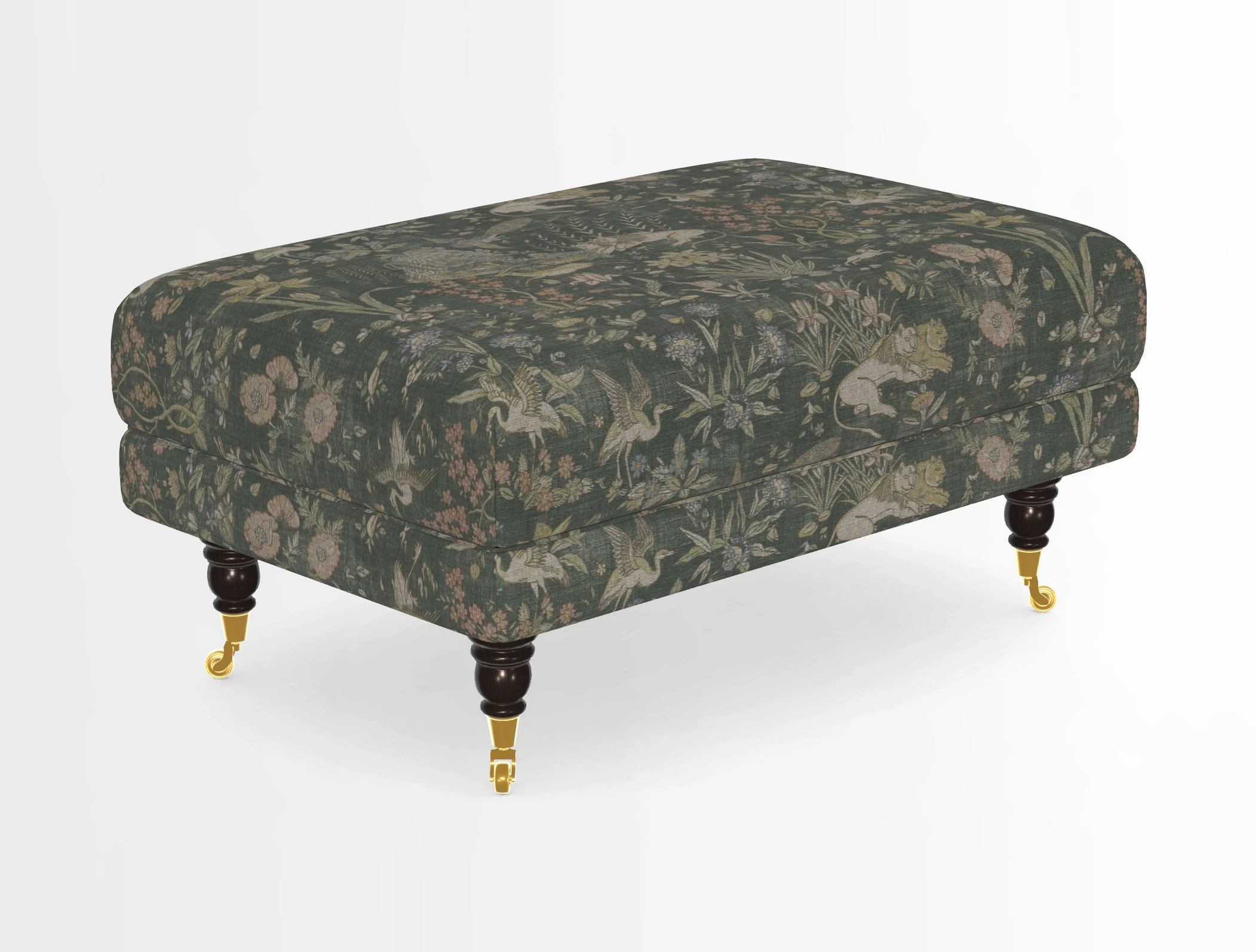 Alwinton Footstool in Osborne & Little Palazzo Pellestrina