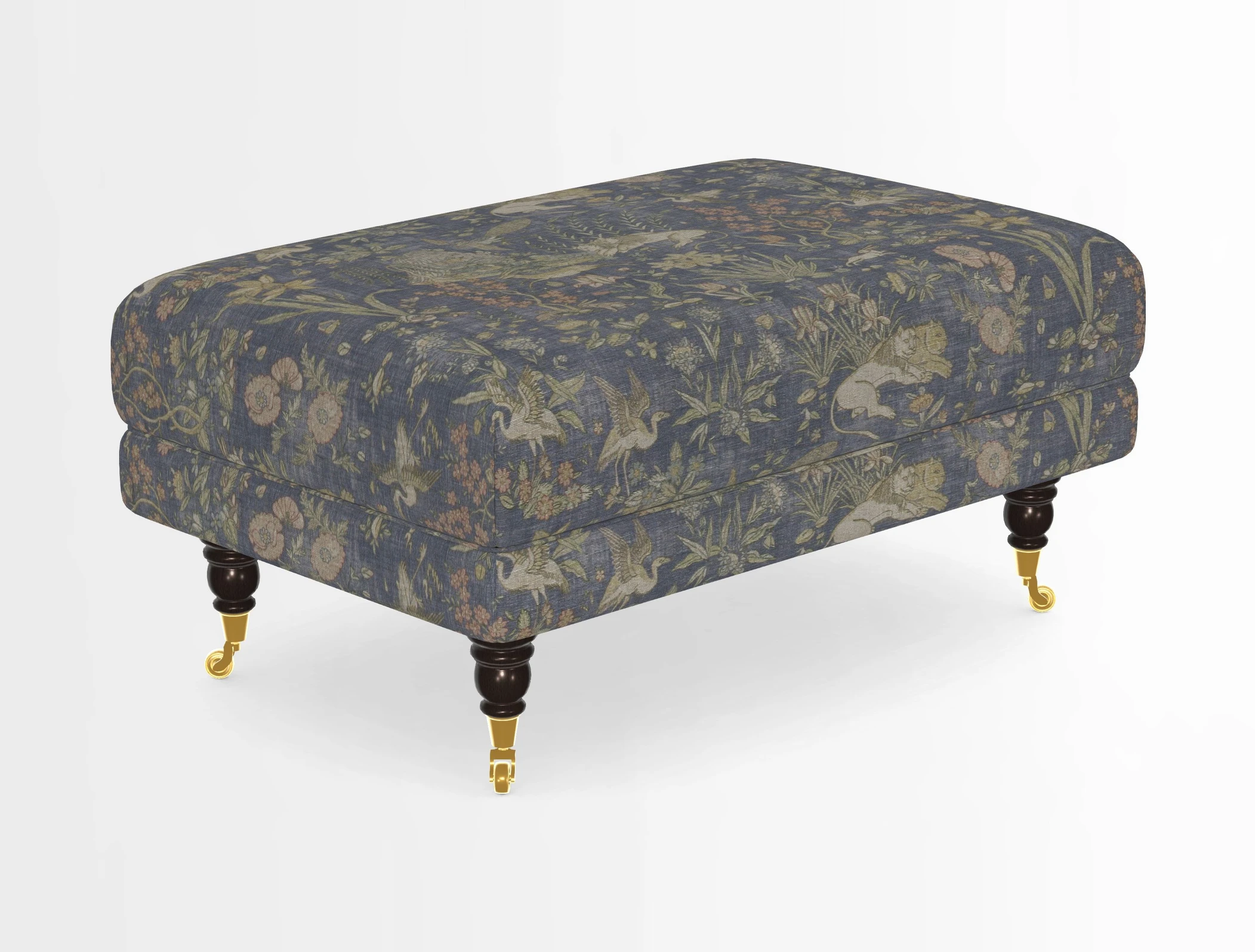 Alwinton Footstool in Osborne & Little Palazzo Pellestrina