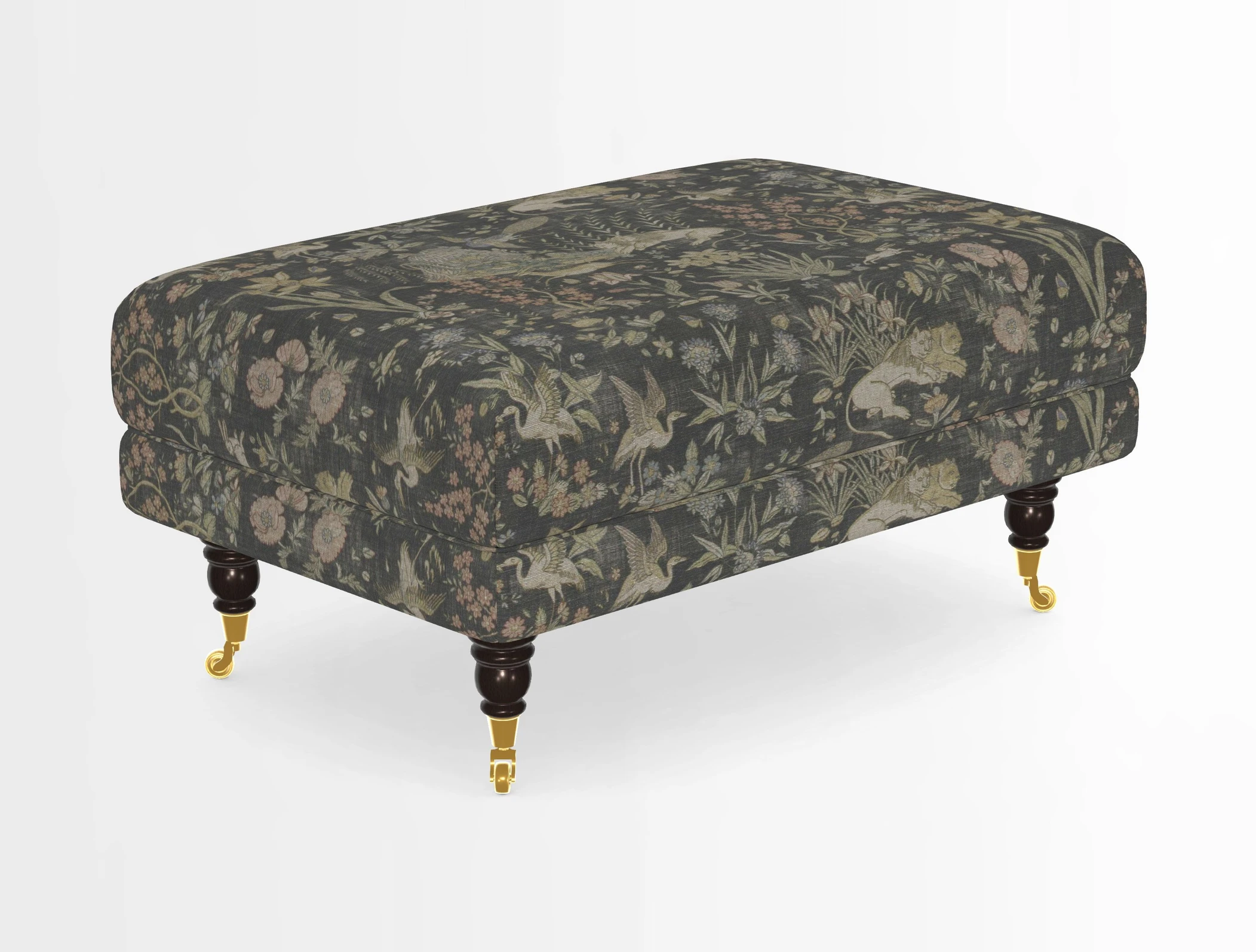 Alwinton Footstool in Osborne & Little Palazzo Pellestrina