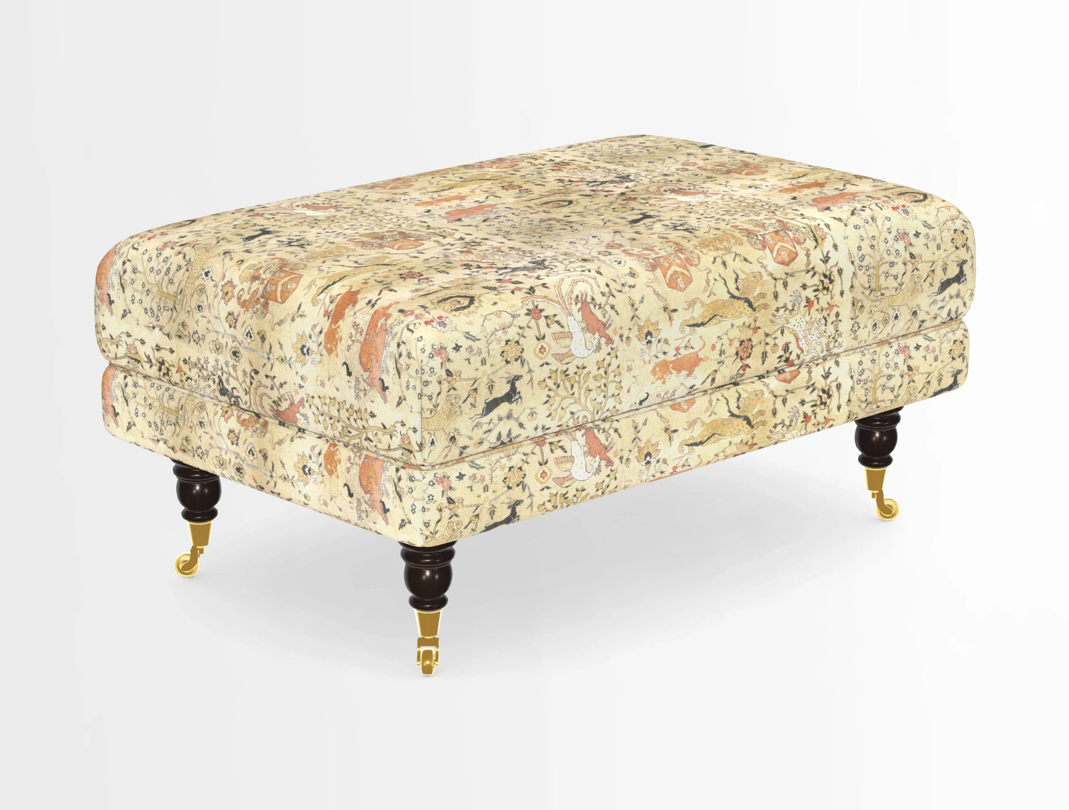 Alwinton Footstool in Osborne & Little Palazzo Pellestrina