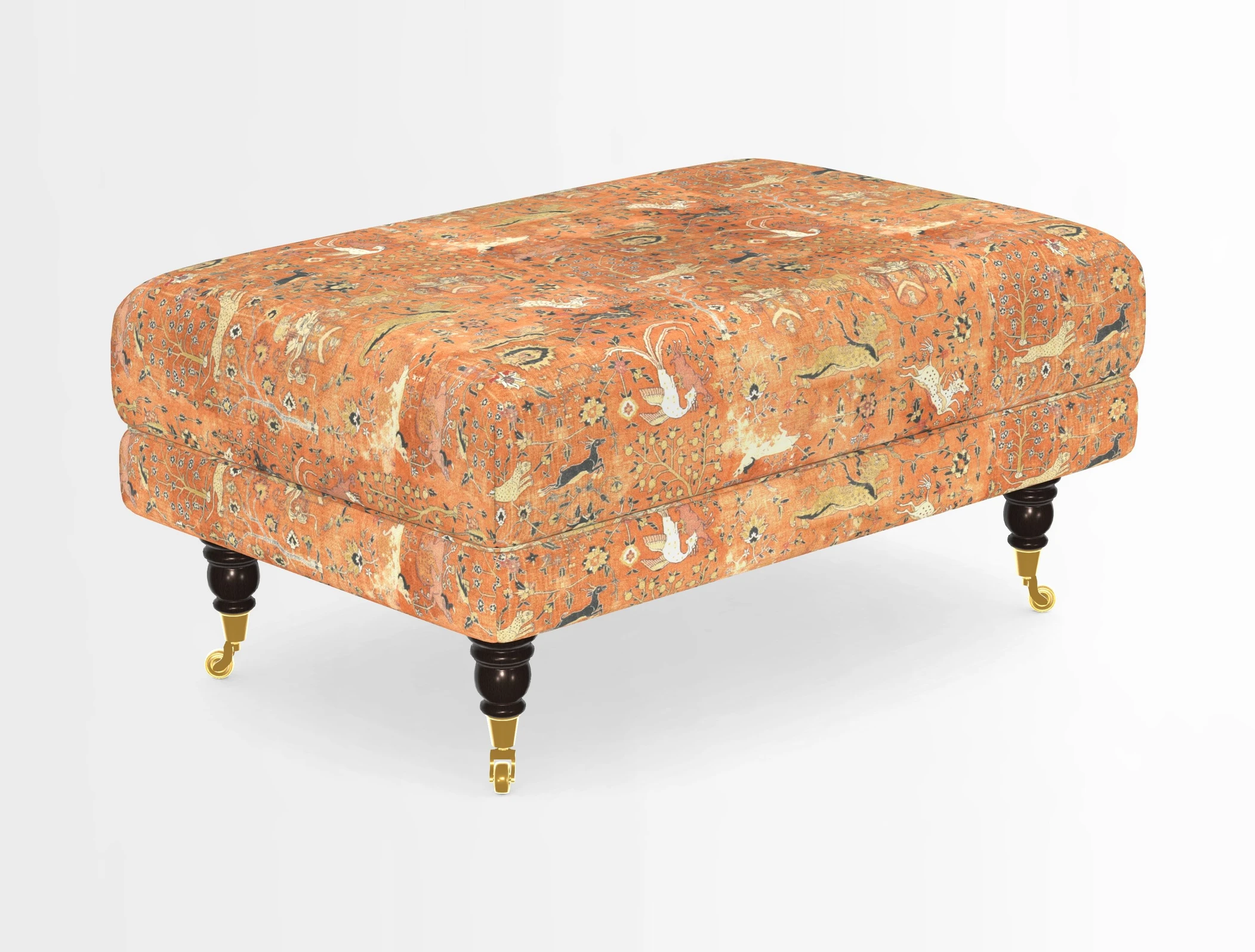 Alwinton Footstool in Osborne & Little Palazzo Pellestrina