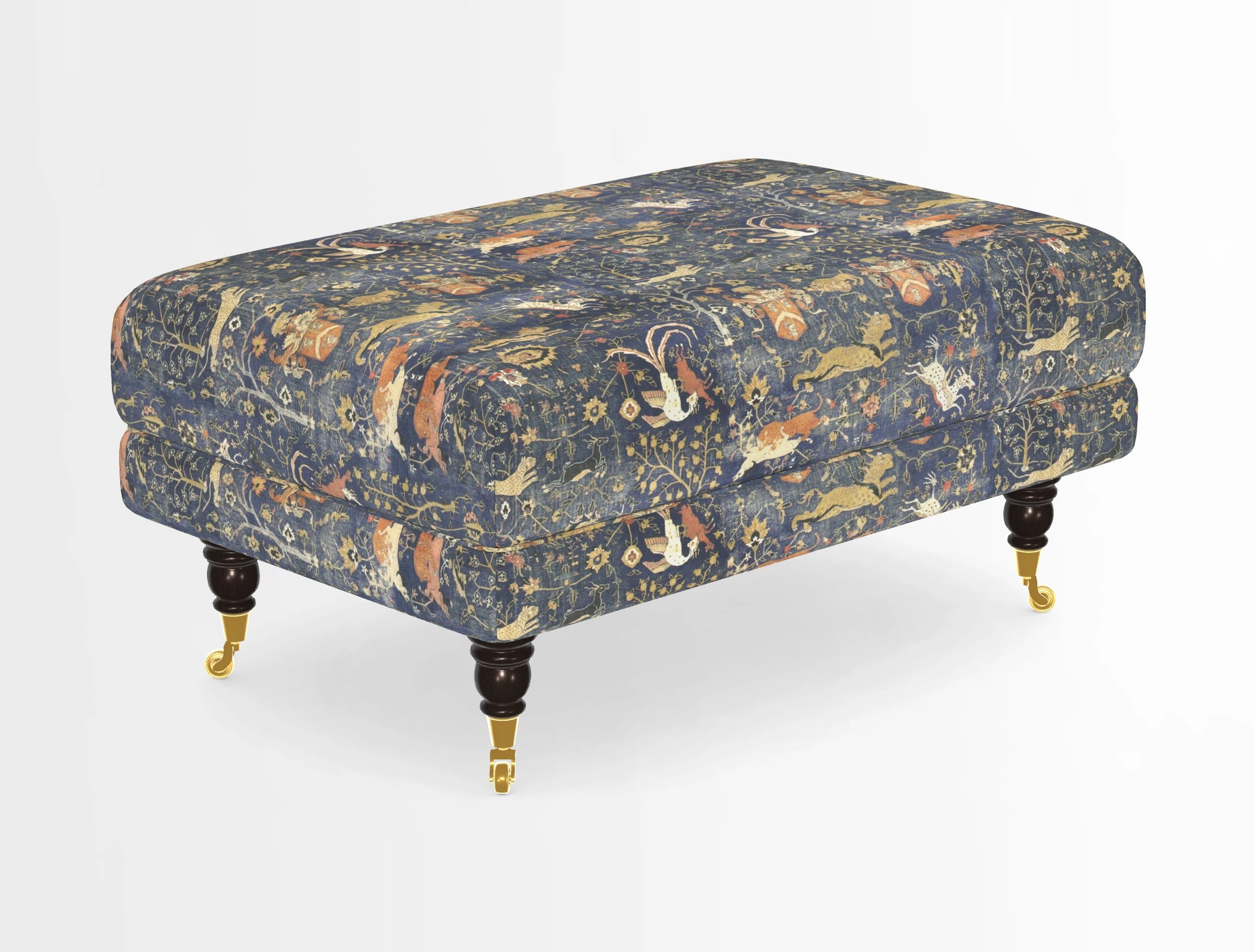 Alwinton Footstool in Osborne & Little Palazzo Pellestrina
