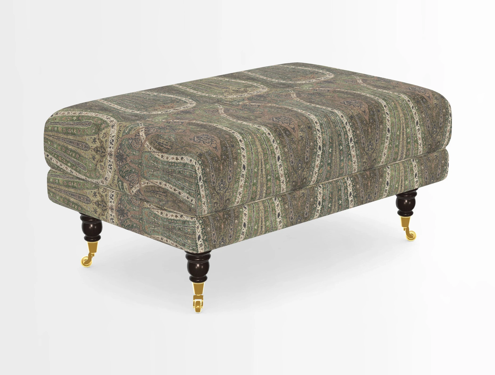 Alwinton Footstool in Osborne & Little Palazzo Pellestrina