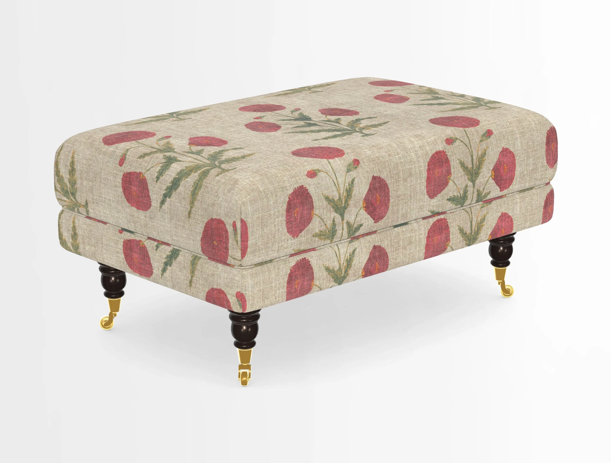 Alwinton Footstool in Osborne & Little Palazzo Pellestrina