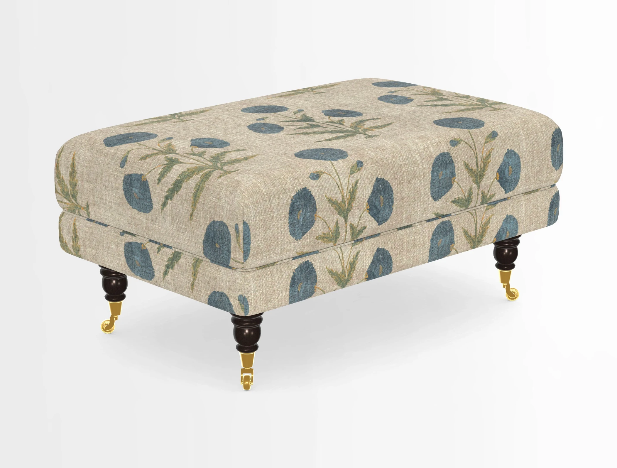 Alwinton Footstool in Osborne & Little Palazzo Pellestrina